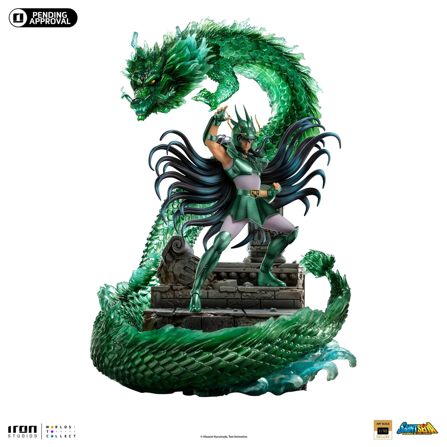 Iron Studios Saint Seiya Deluxe Art Scale Statue 1/10 Dragon Shiryu