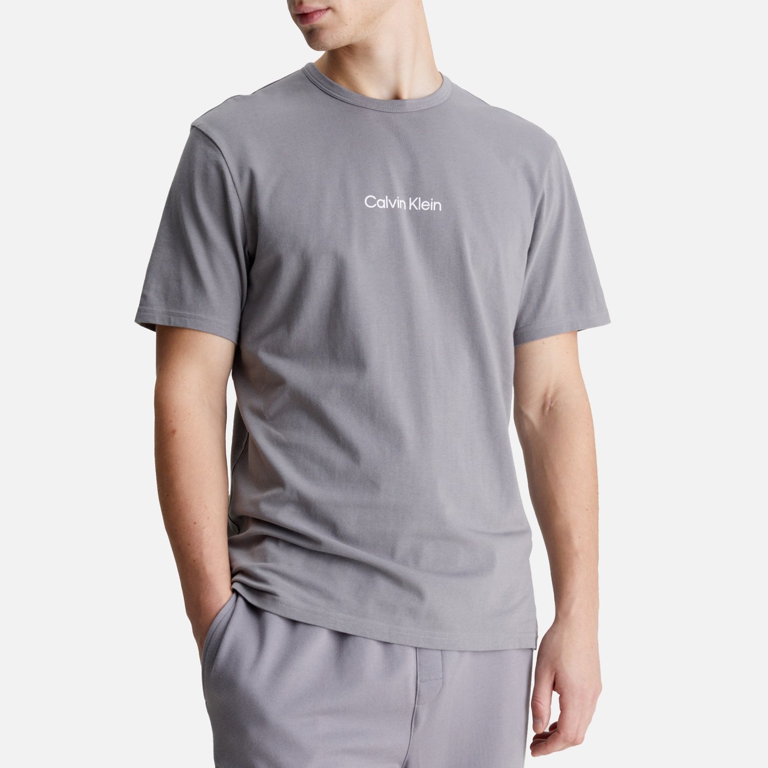 Calvin Klein Modern Cotton-Blend Jersey Lounge T-Shirt - S