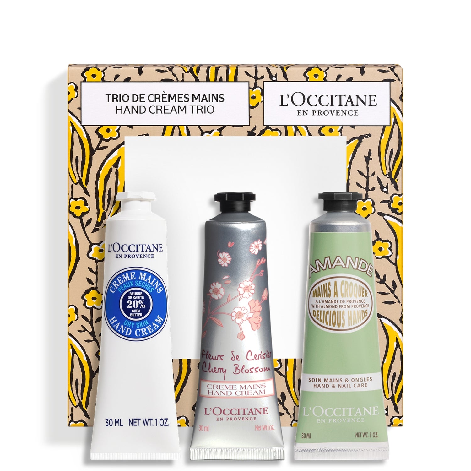 L'Occitane Gifts My Essential Hand Cream Trio (Worth £29.00)