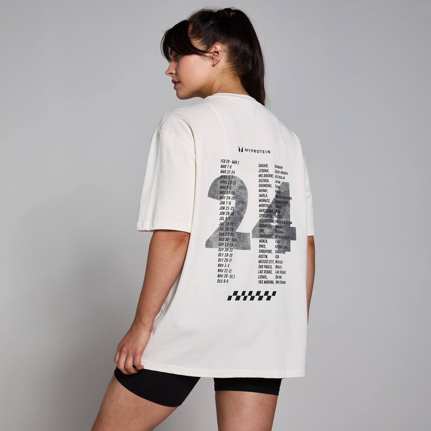 MP Women s Williams Race Day Graphic T Shirt Washed Black XXS XS