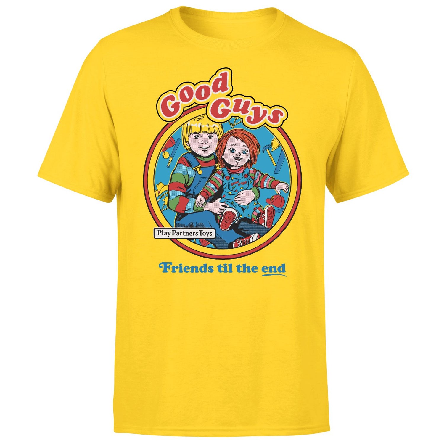 Steven Rhodes Good Guys Men's T-Shirt - Yellow