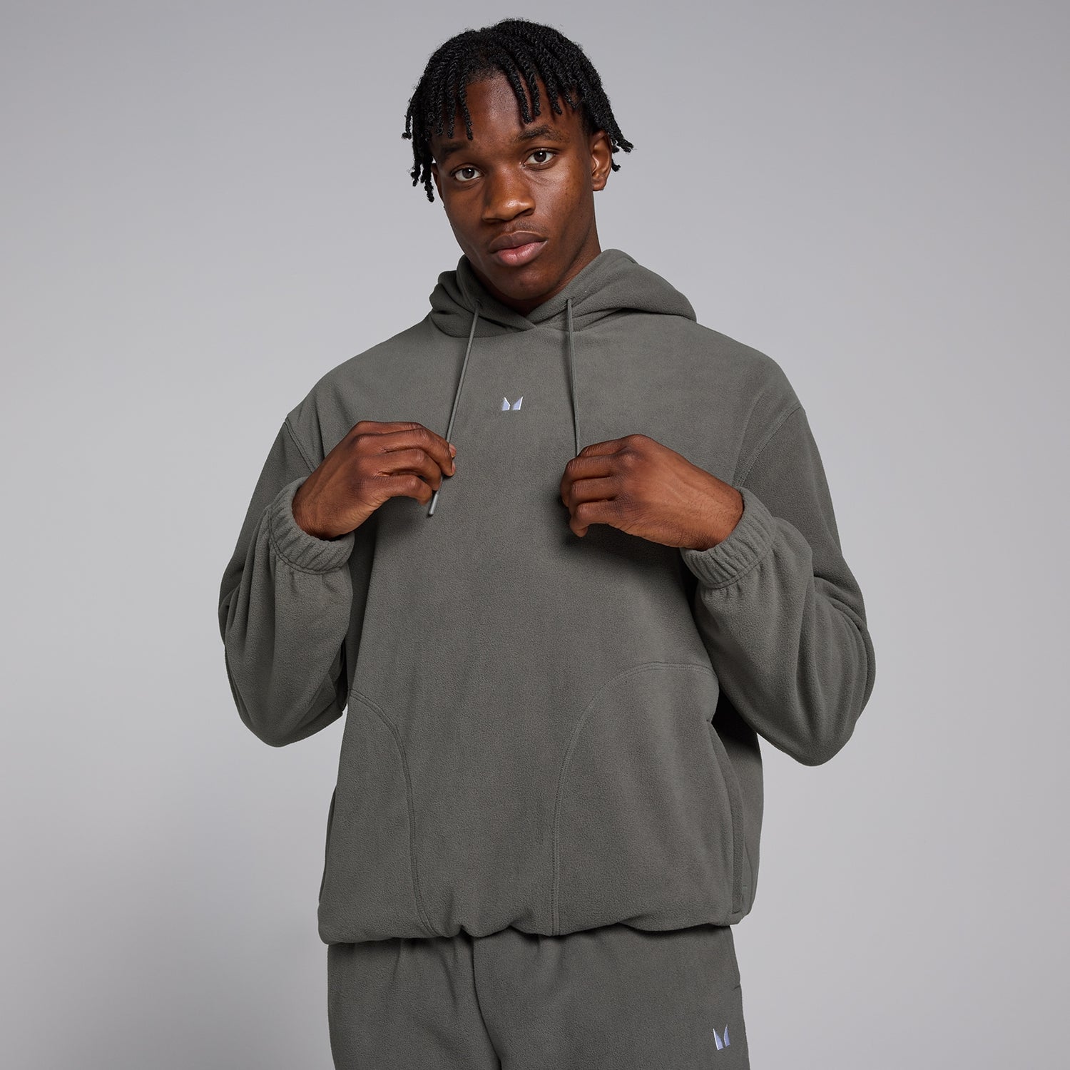 Haut en polaire MP pour hommes – Gris acier - XS