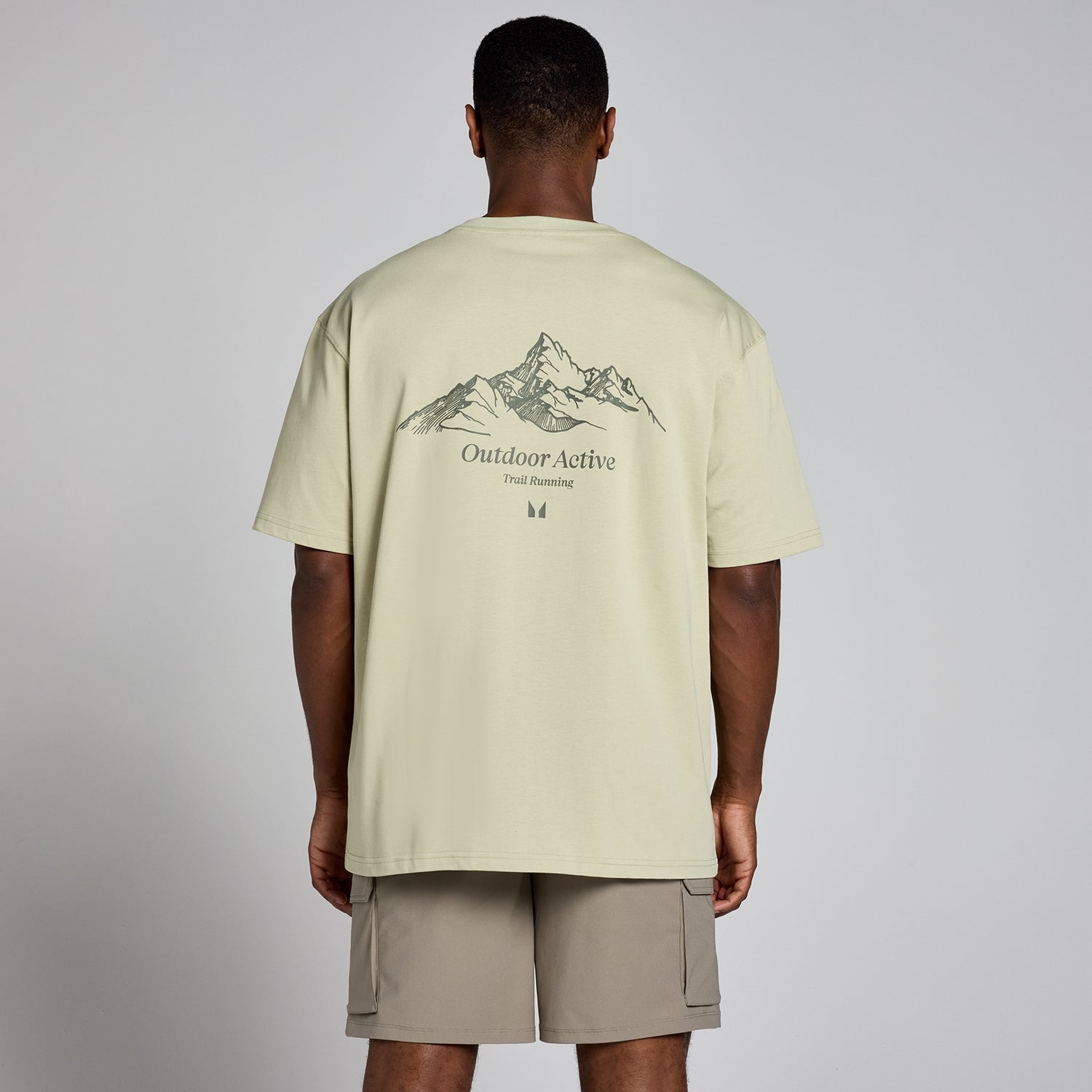 MP Men's Velocity Oversized T-Shirt - Warm Sage
