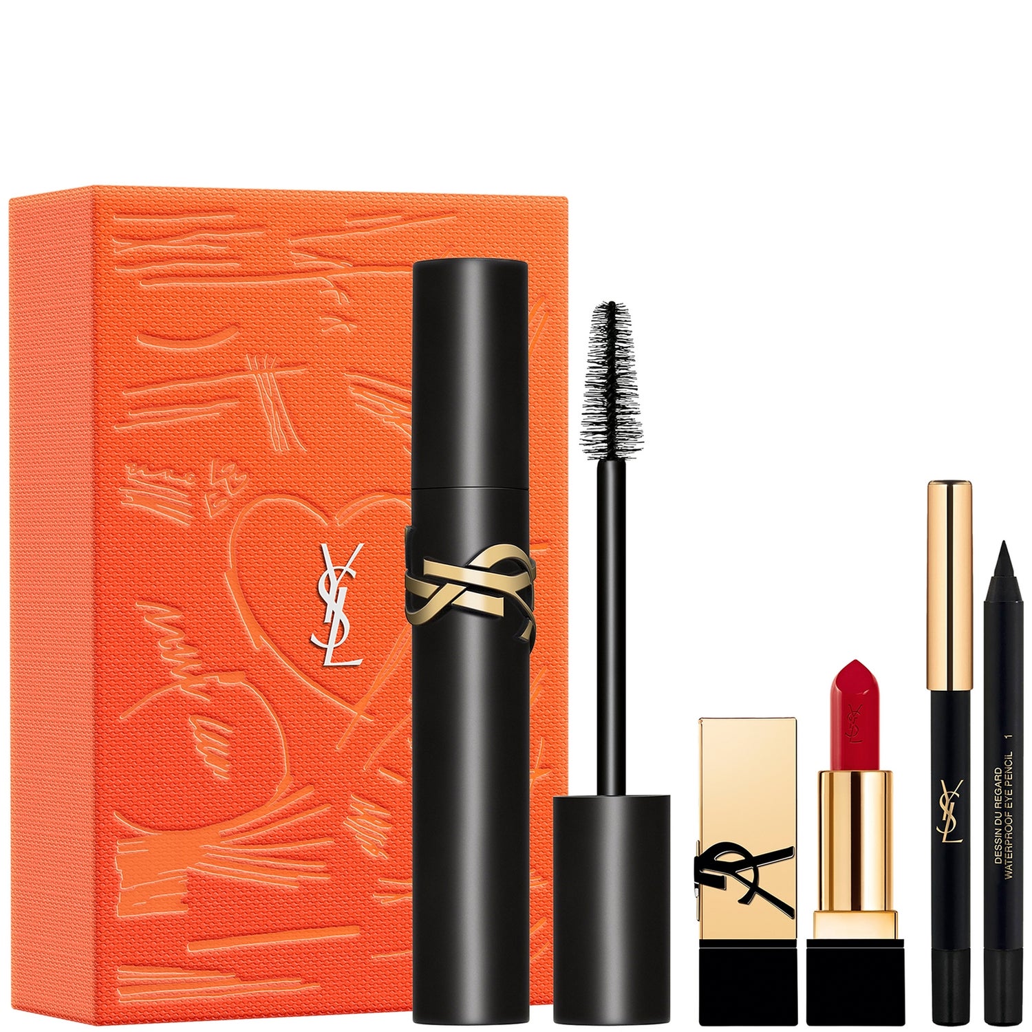Yves Saint Laurent Lash Clash, Mini Rouge Pur Couture and Mini Dessin du Rouge Set