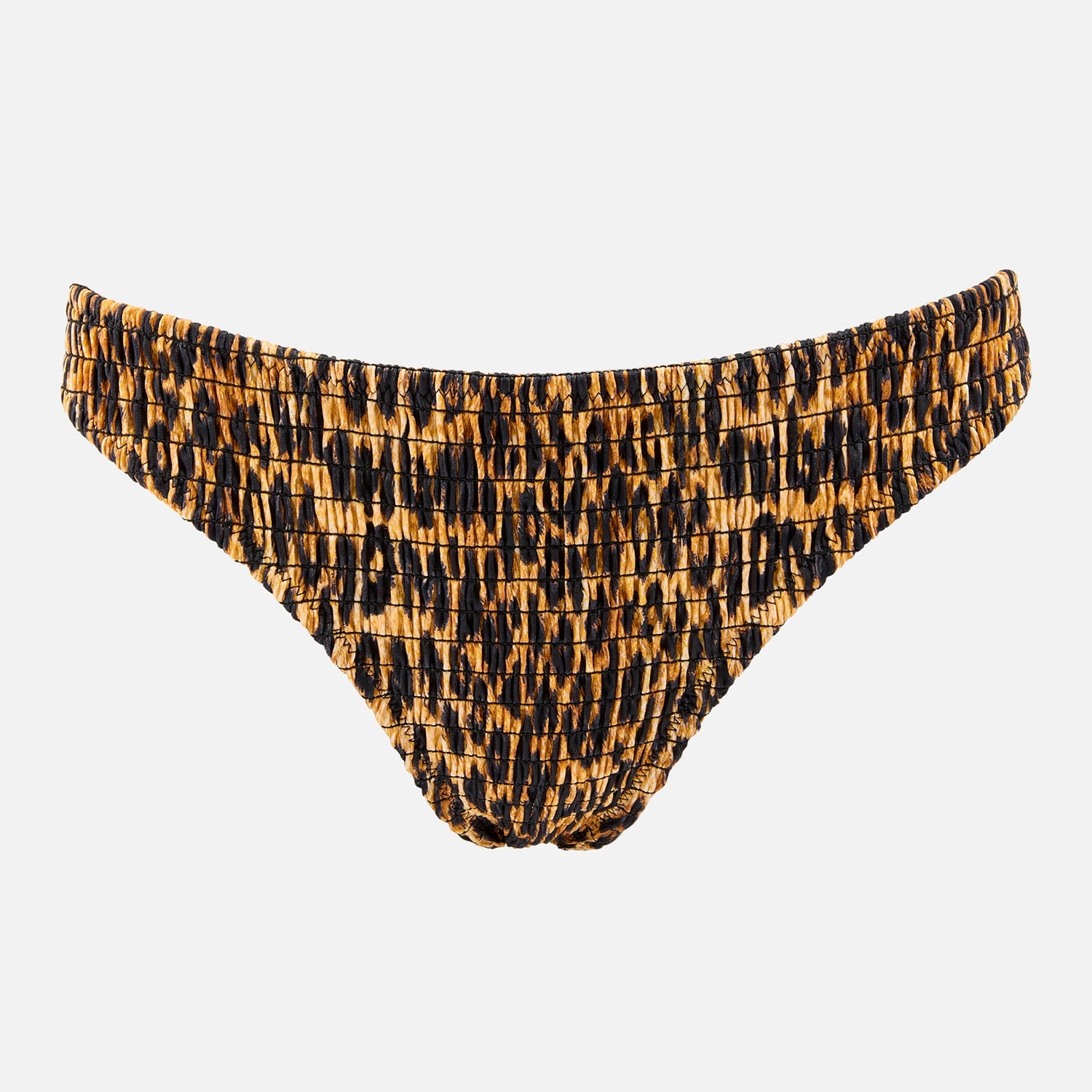 Shirred bikini bottom deals