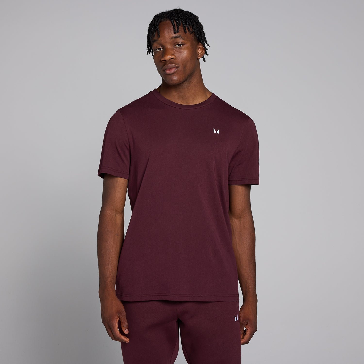 MP Men's Rest Day Short Sleeve T-Shirt - Deep Berry - XXL