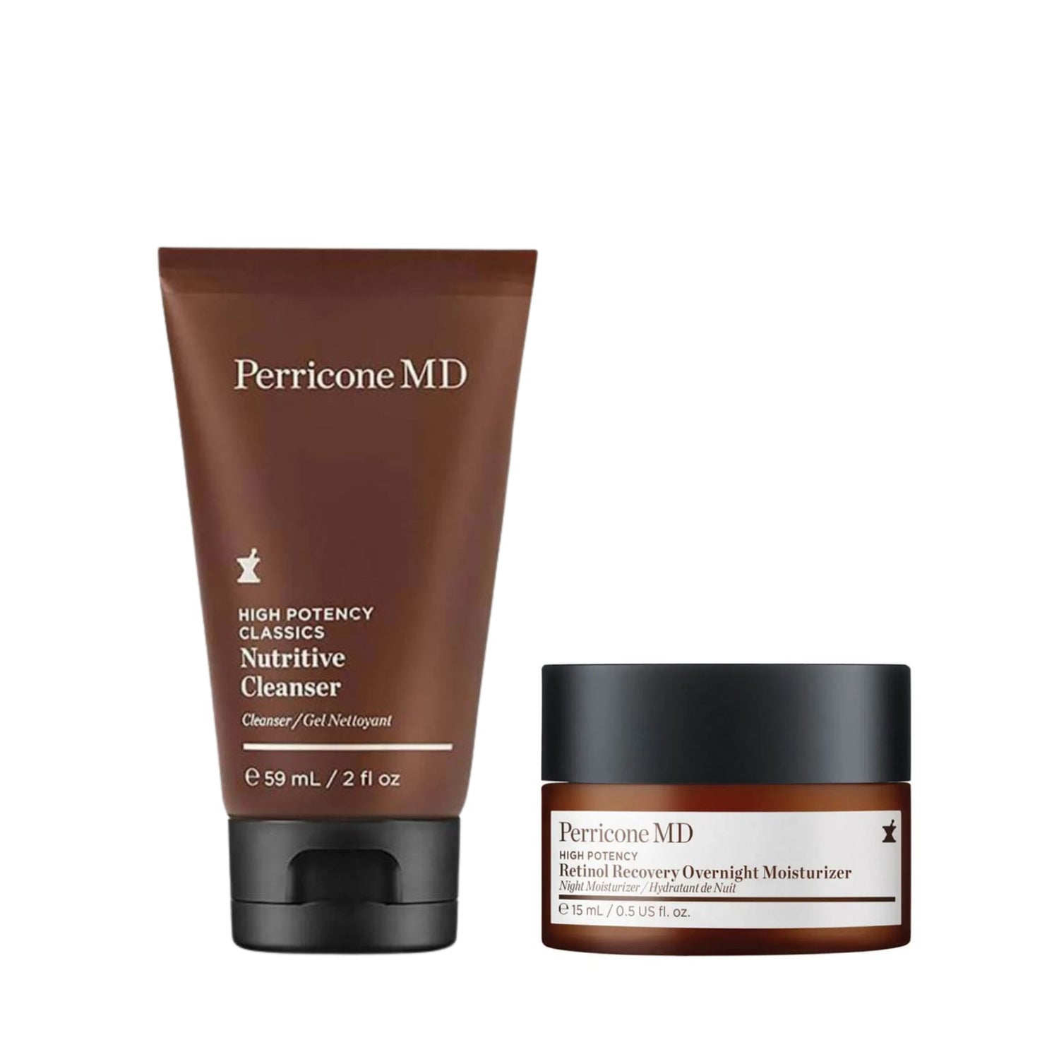 High Potency Cleanse & Moisturise Travel Duo (worth £36)