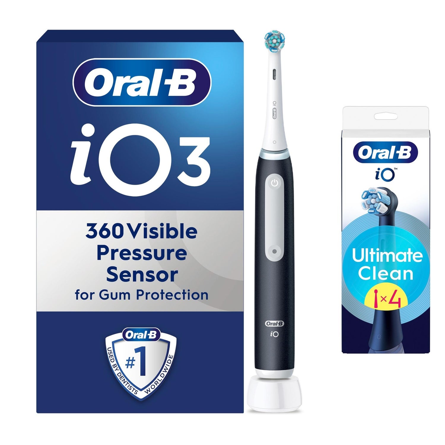 Oral-B iO3 Matte Black Electric Toothbrush