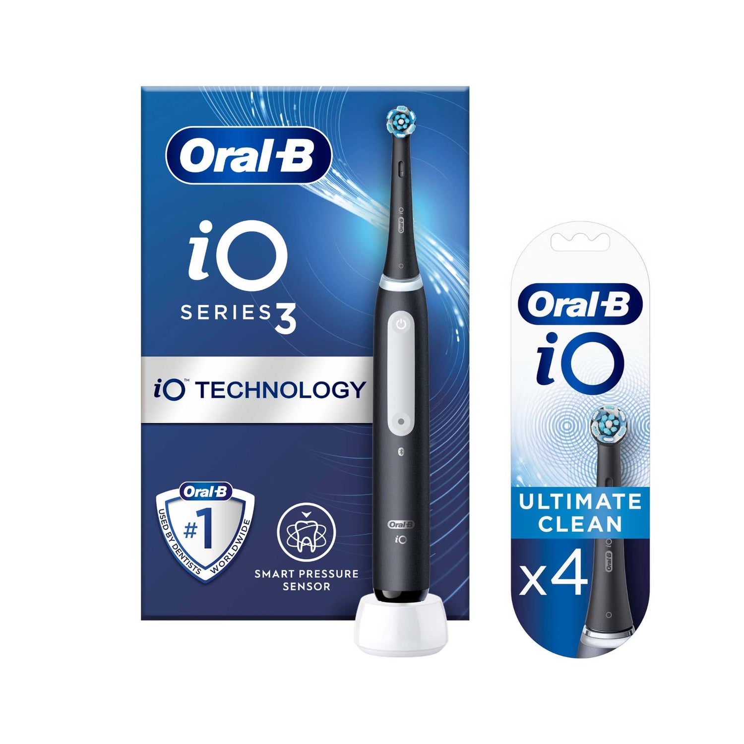 Oral-B iO3 Matte Black Electric Toothbrush