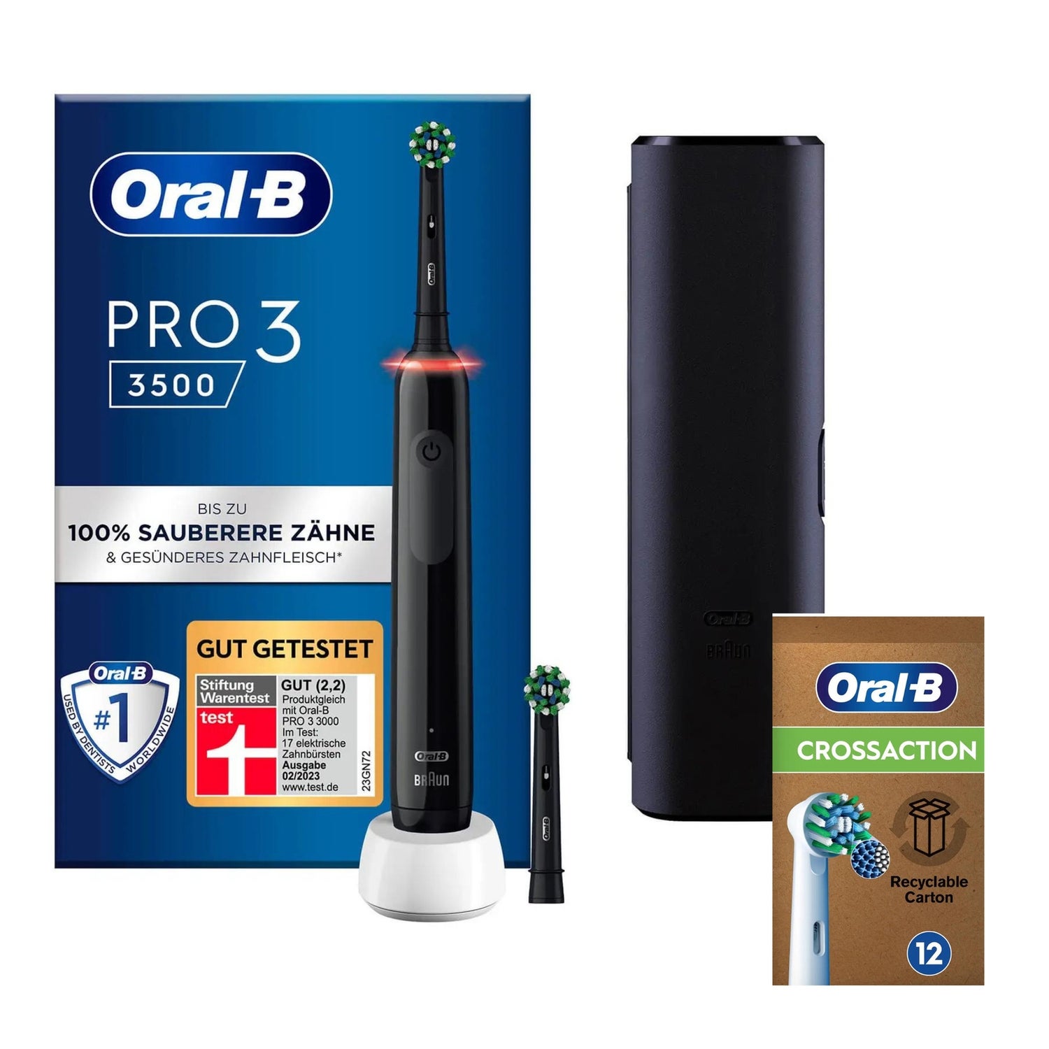 Oral-B Power Pro 3 3500 Elektrische Zahnbürste