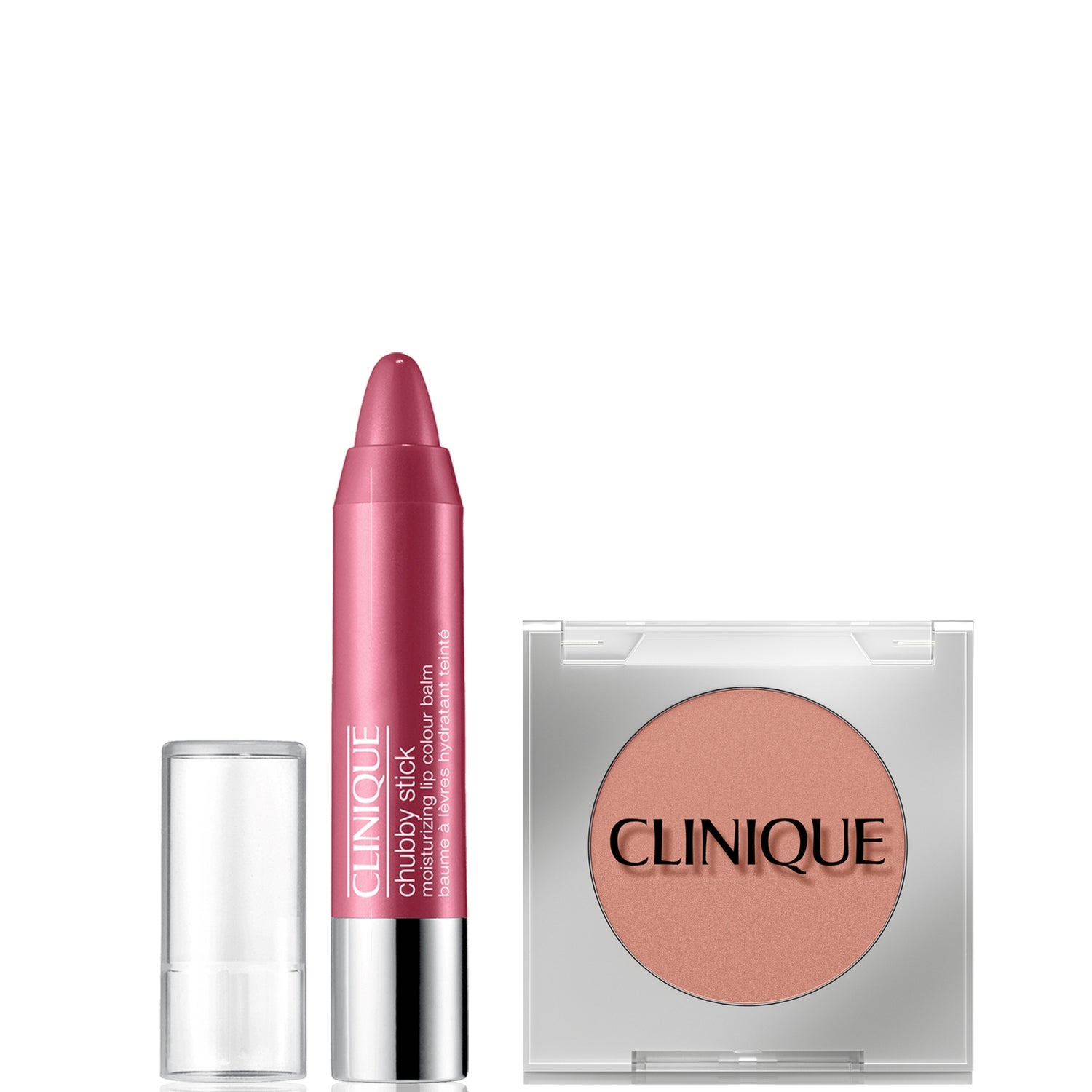 Clinique Blushing Blush and Chubby Stick Lip Balm Duo