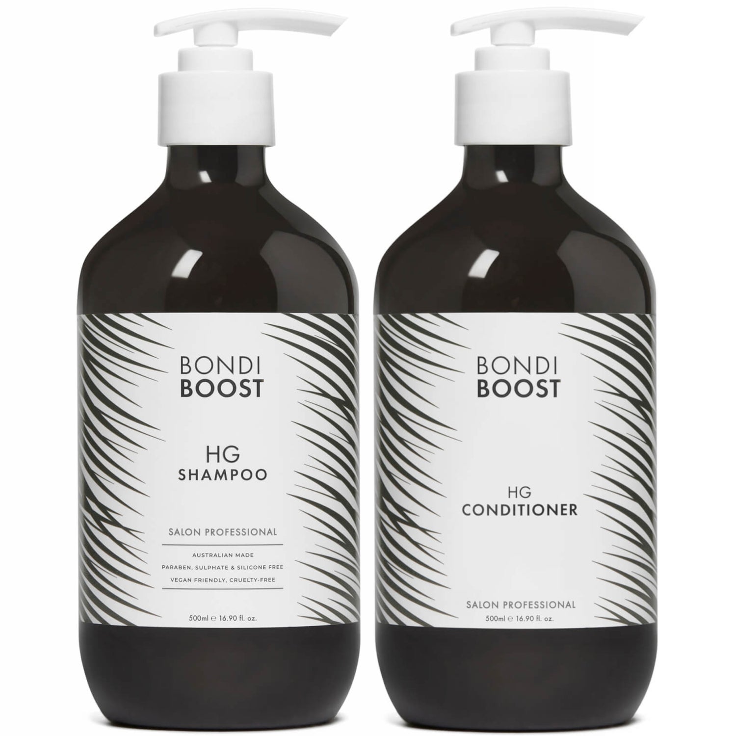 BondiBoost HG Shampoo and Conditioner 500ml Bundle
