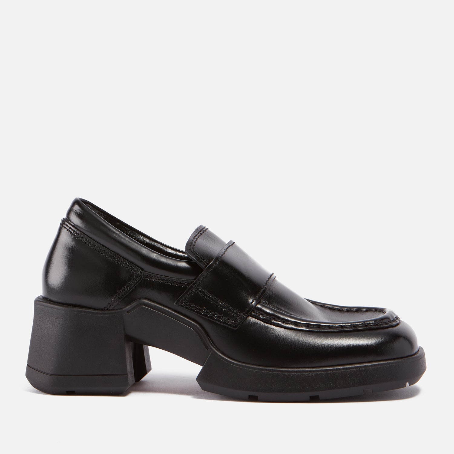 E8 by Miista Women s Billie Leather Heeled Loafers TheHut