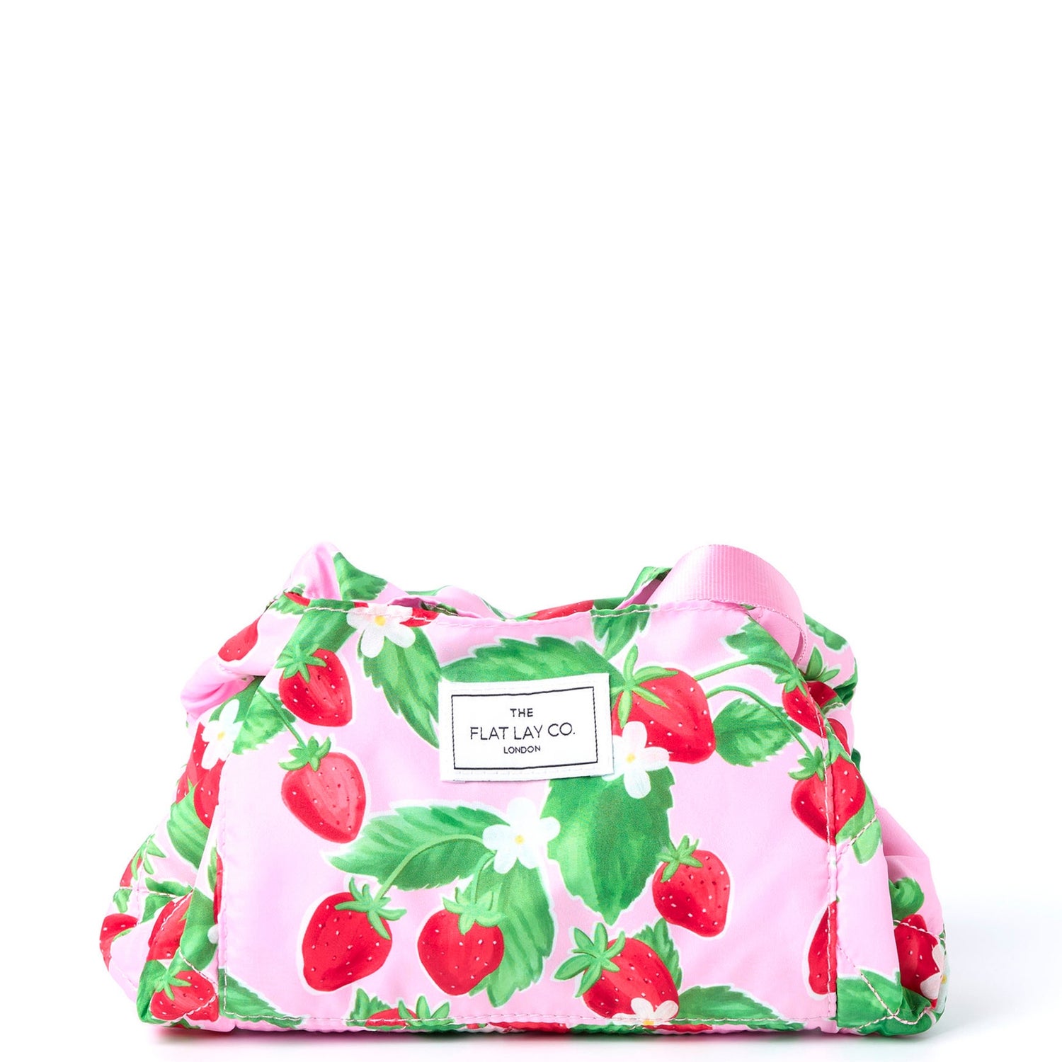 The Flat Lay Co. Make up Beutel mit Kordelzug Summer Strawberries Gratis Lieferservice weltweit