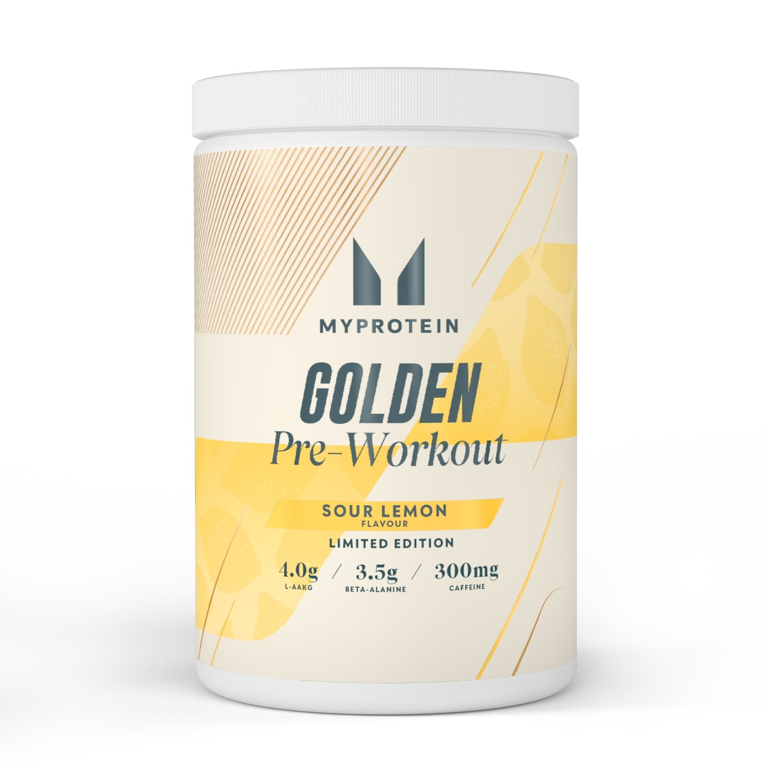 Golden Pre-Workout — Sour Lemon