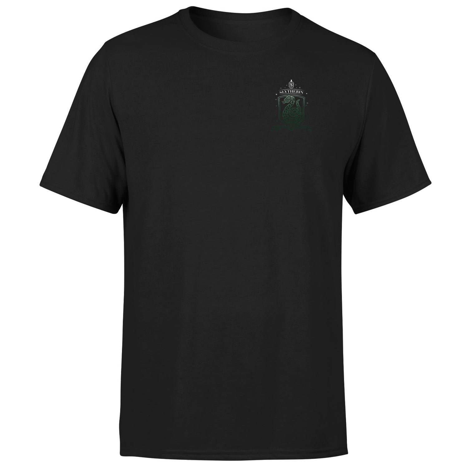 Harry Potter Ombré Slytherin Sigil Men's T-Shirt - Black