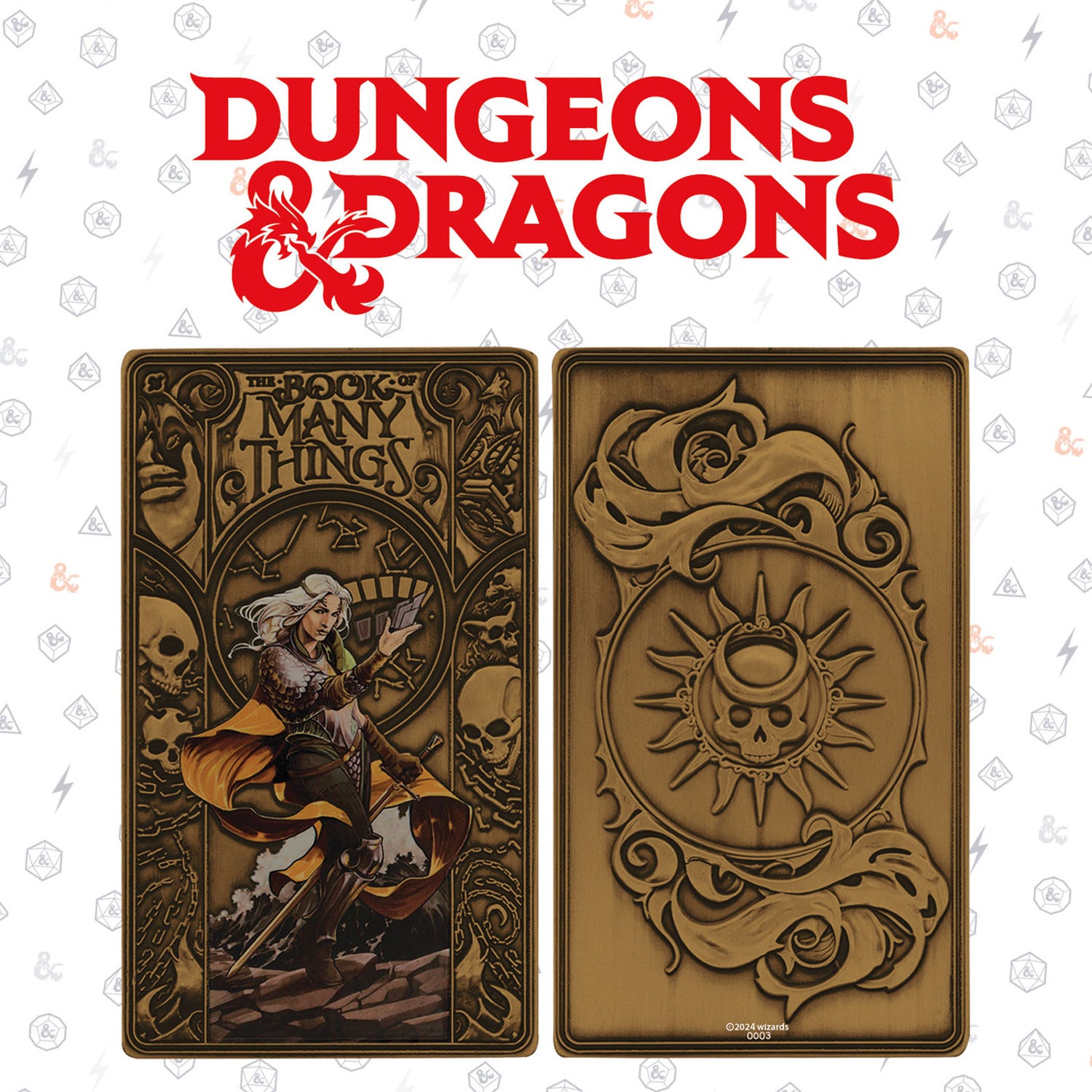 Dungeons & Dragons Book Of Many Things Xl Ingot By Fanattik