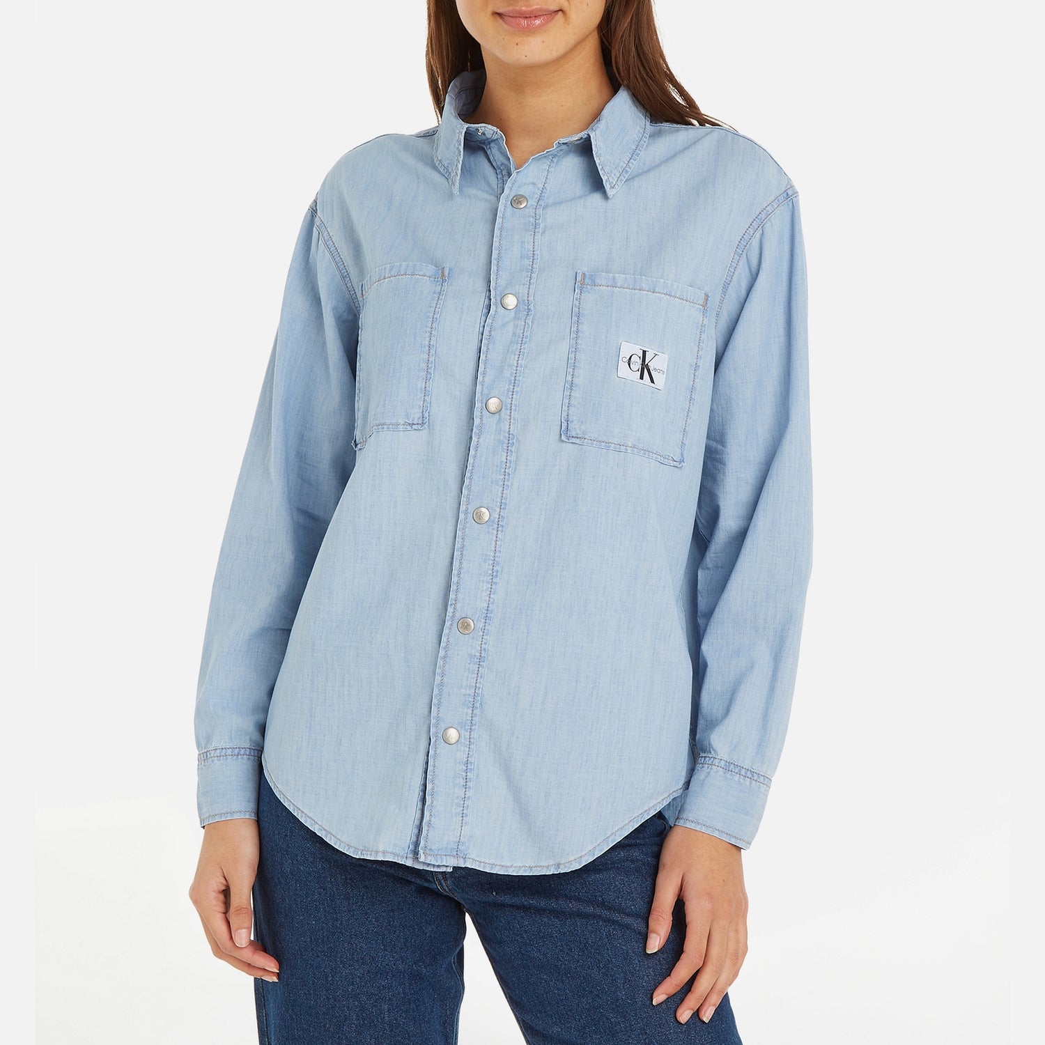 Calvin Klein Jeans Oversized Denim Shirt - M