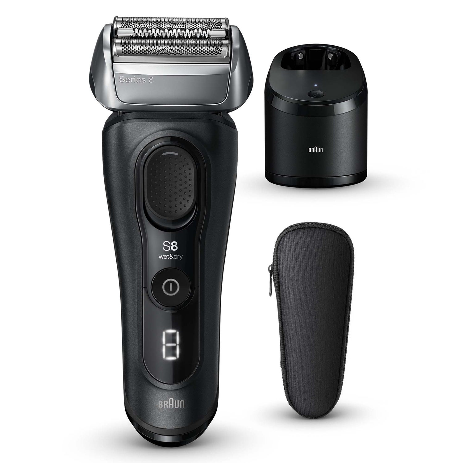 Braun Series 8 8560cc Electric Shaver with SmartCare Center