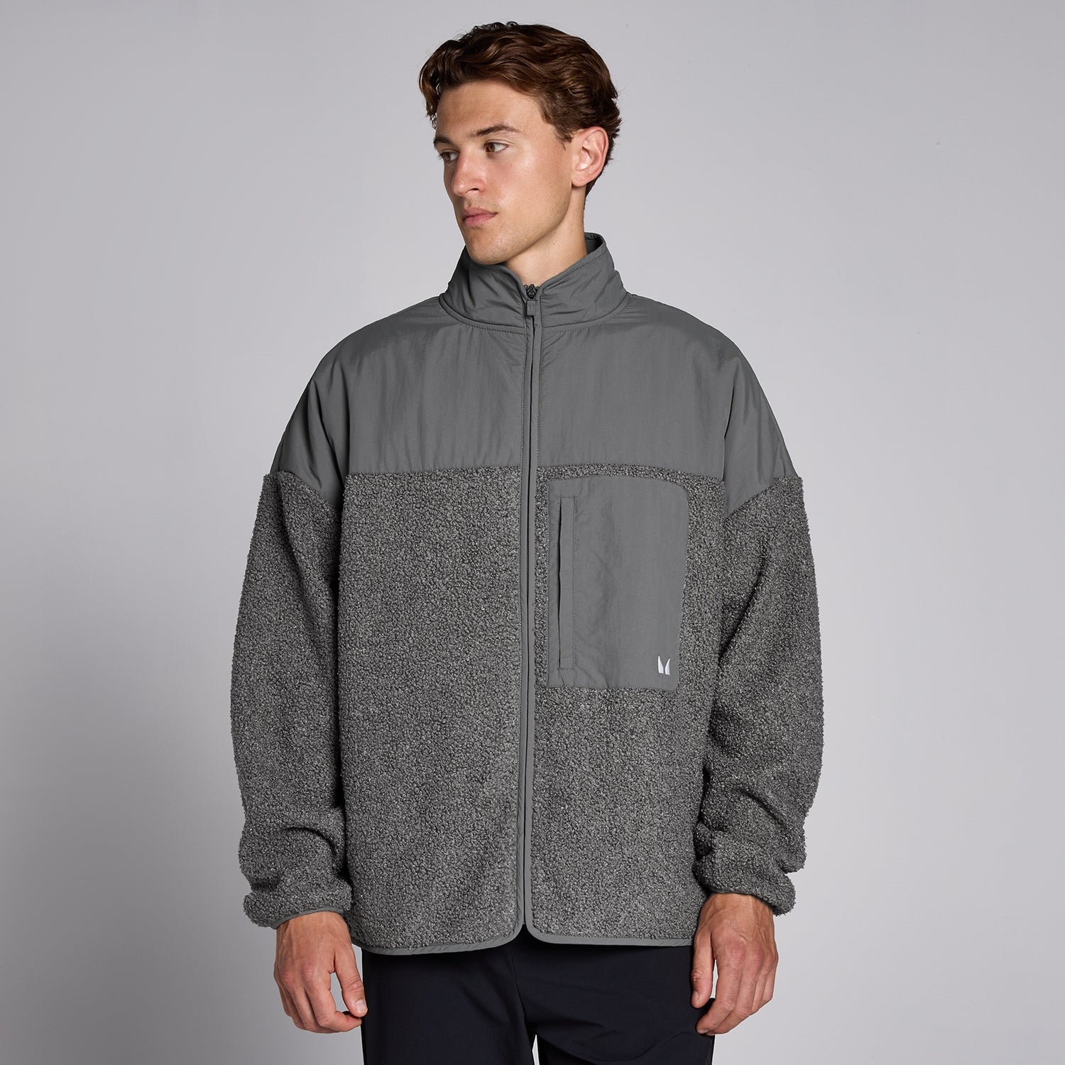 Polaire hybride MP Lifestyle pour hommes – Gris mousse - XXL