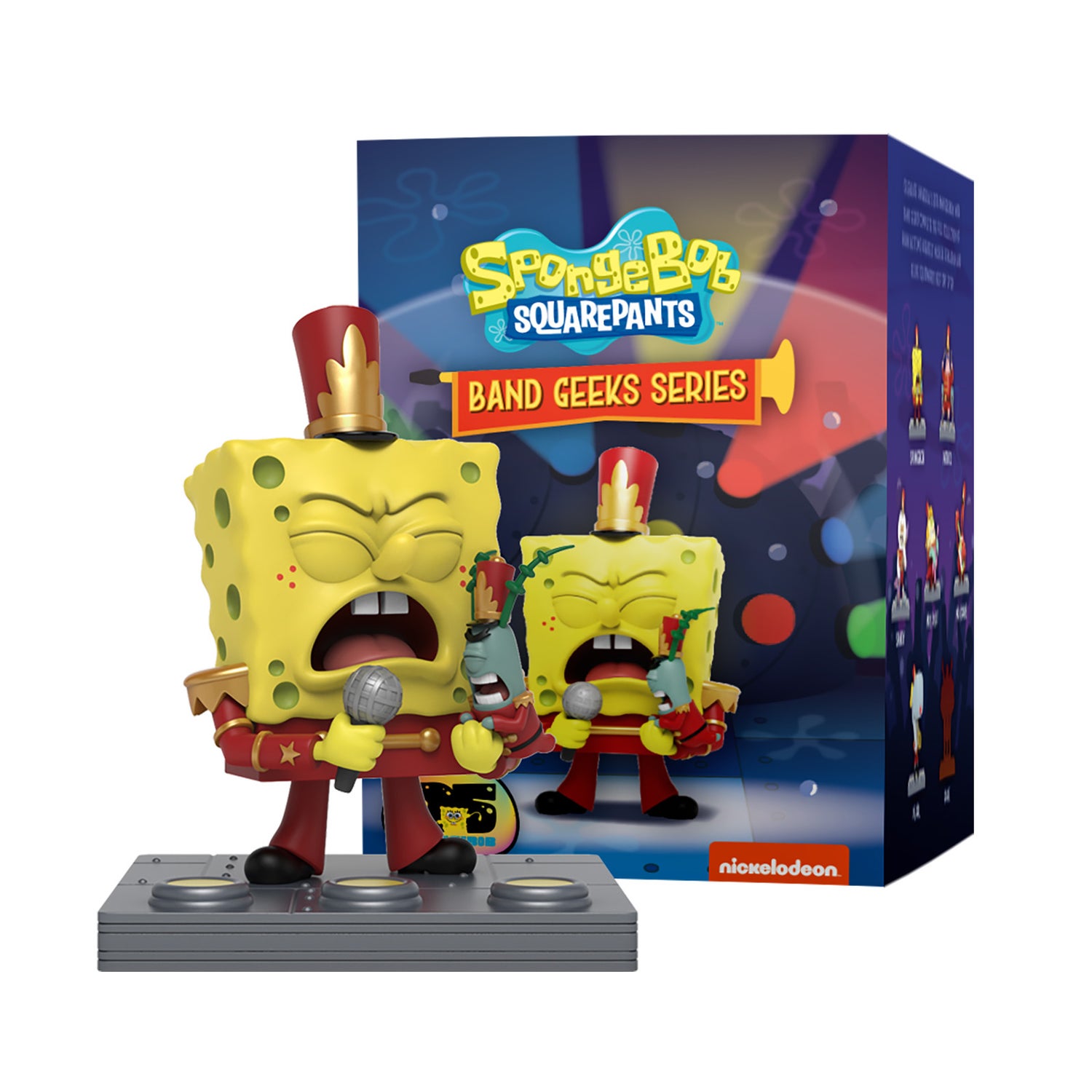 Mighty Jaxx SpongeBob SquarePants: Band Geeks Series (Individual blind boxes)  Merchandise - Zavvi UK