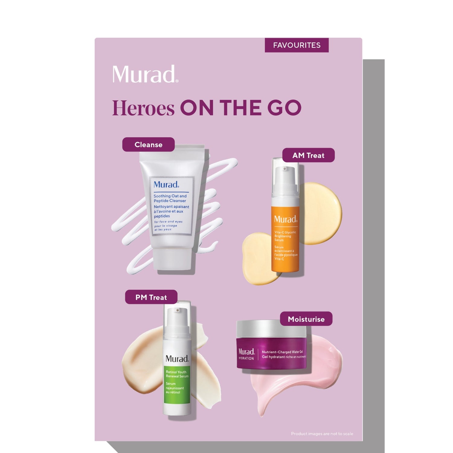 Murad Heroes On The Go Set with Retinol and Vitamin C Serums Exclusive