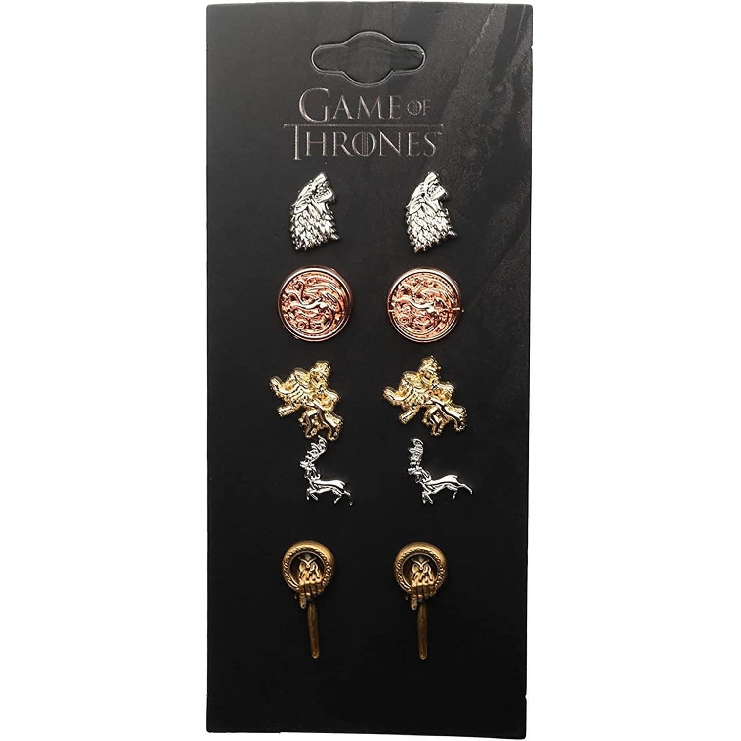 SalesOne Game Of Thrones Sigils Stud Earring Set