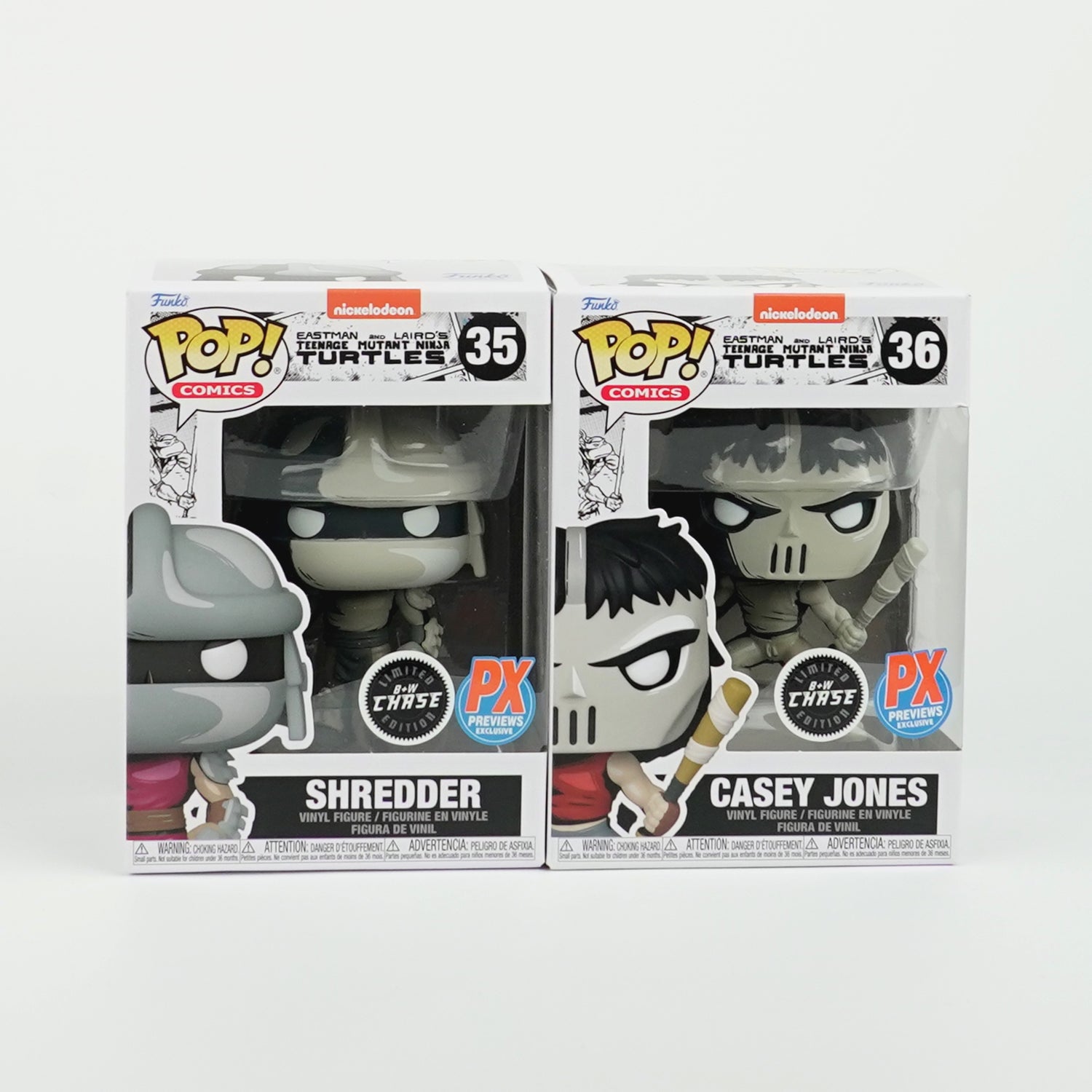 Pop! Vinyl Chase Bundle - Shredder & Casey Jones