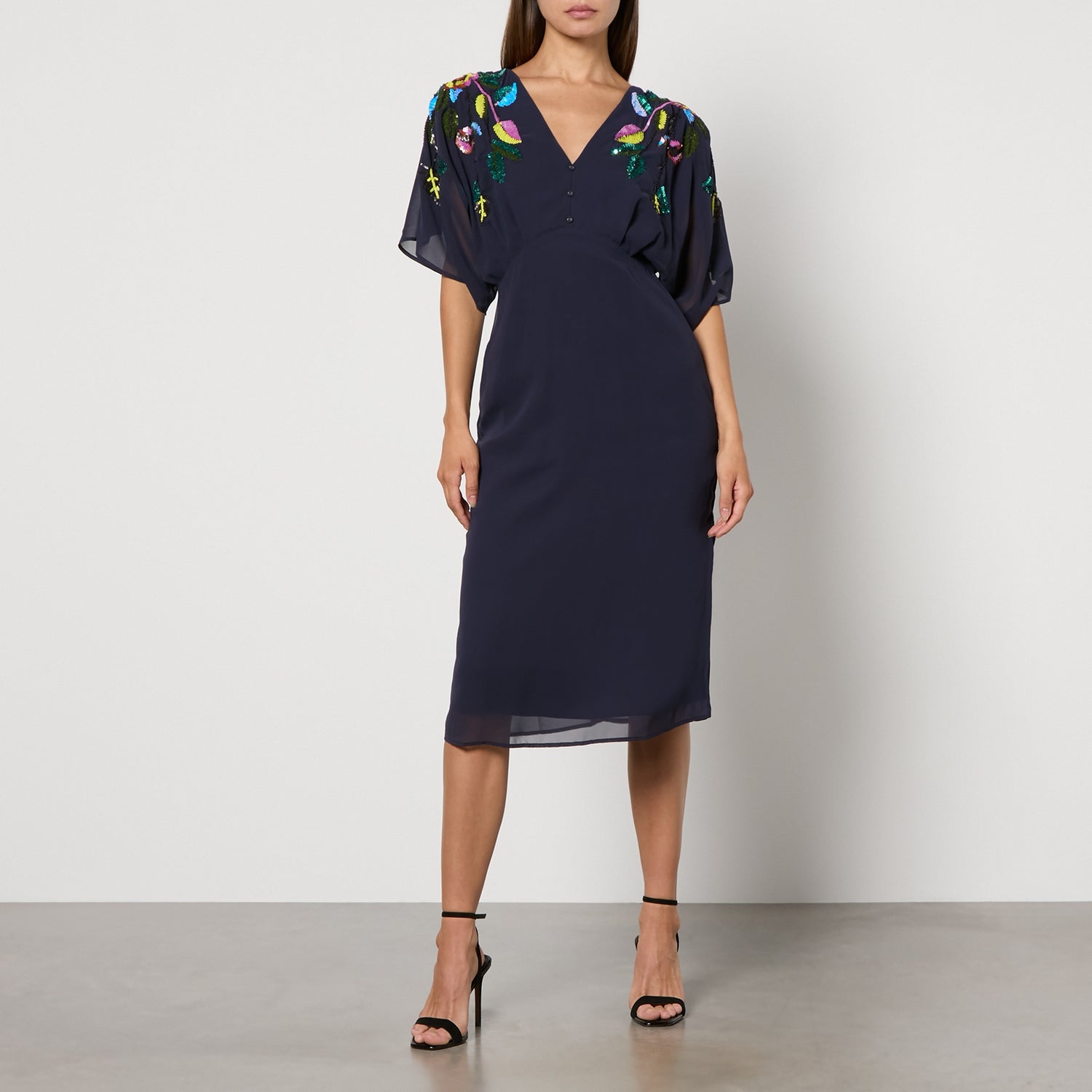 Hope and ivy midi dress outlet