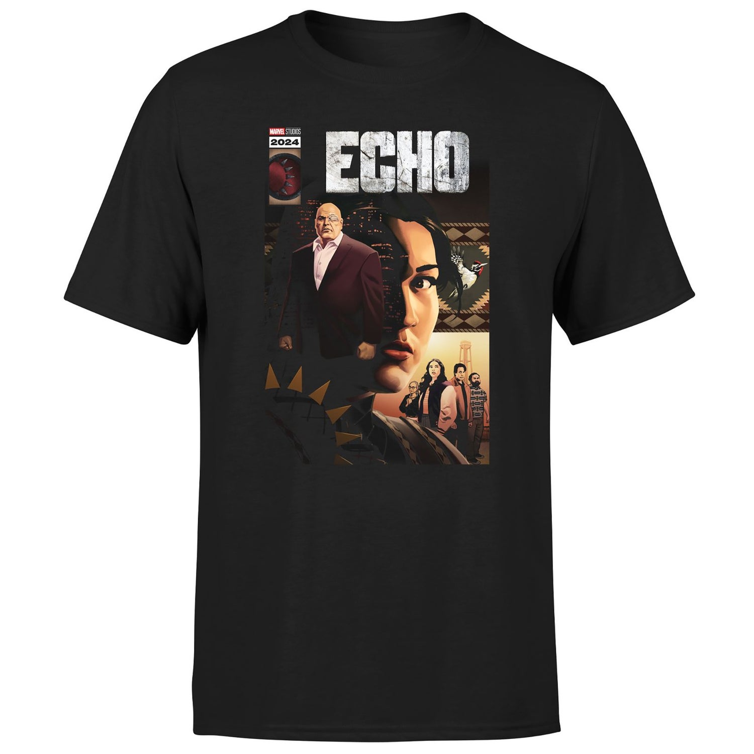 Kingpin Echo Comic Cover Unisex T-Shirt - Black