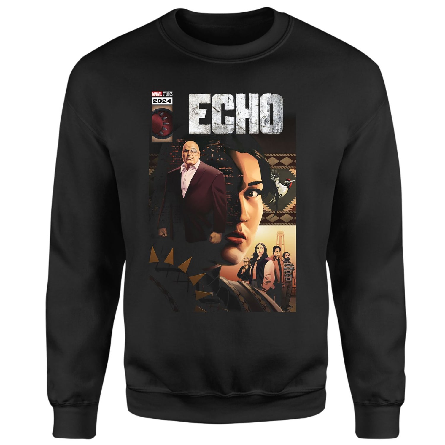 Kingpin Echo Comic Cover Sweatshirt - Black