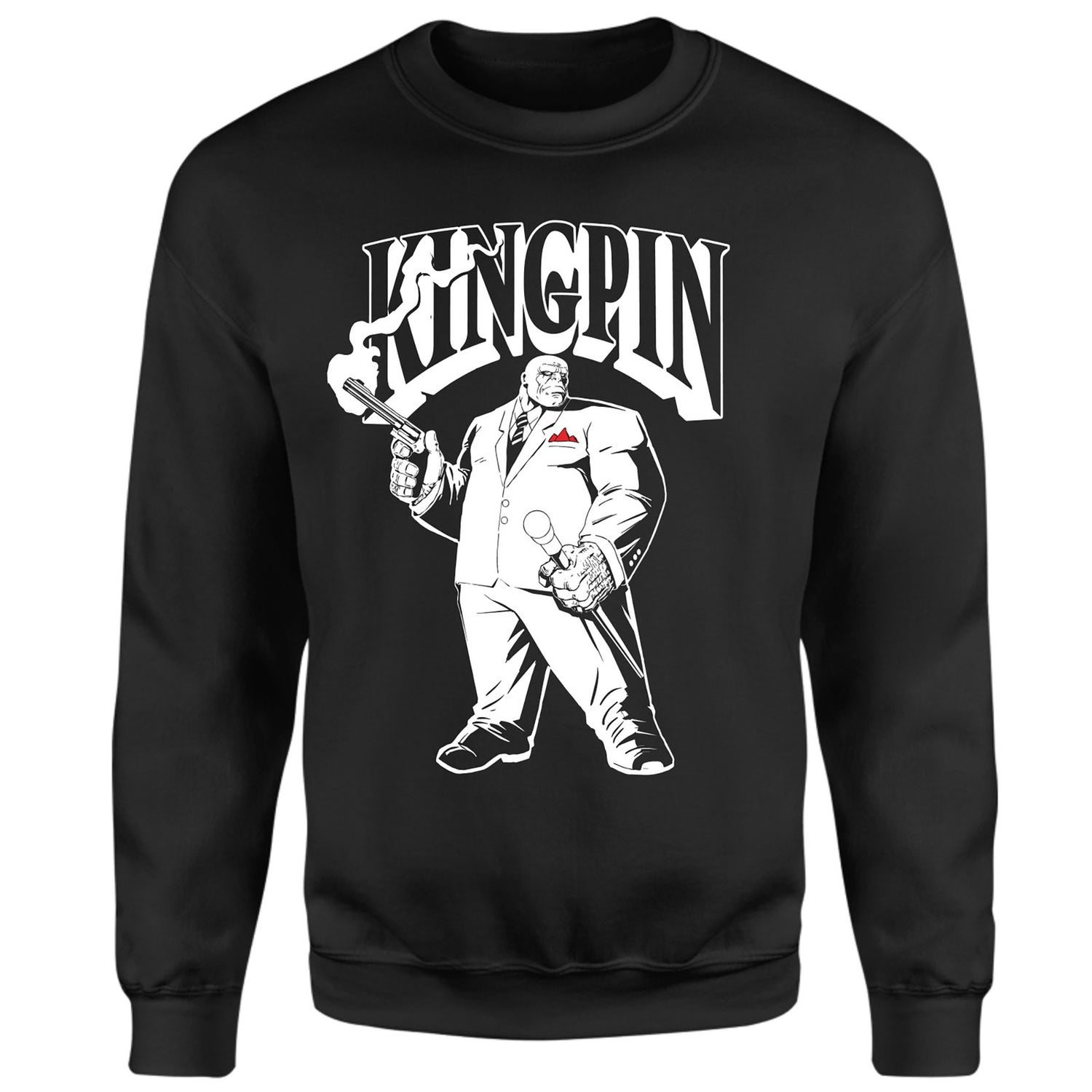 Kingpin Of Crime Sweatshirt - Black