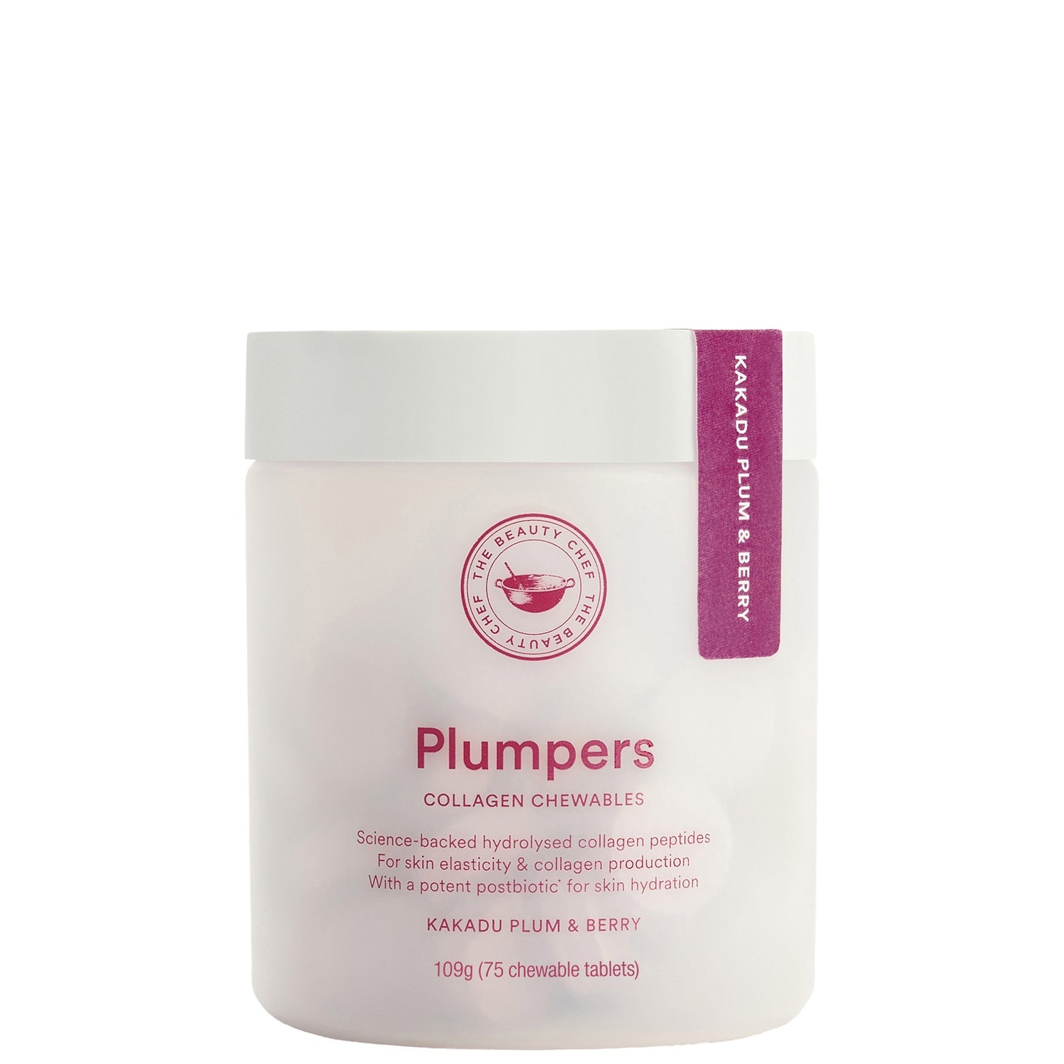 The Beauty Chef Collagen Plumpers<sup>TM</sup> Kakadu Plum & Berry (75 Chewable Tablets)