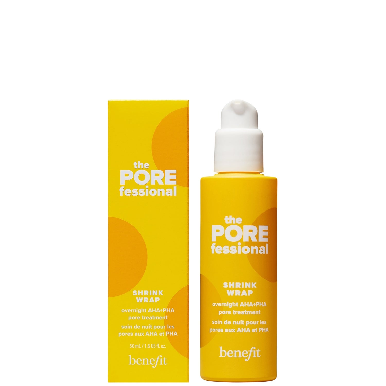 benefit Shrink Wrap Overnight AHA & PHA Pore Treatment 50ml
