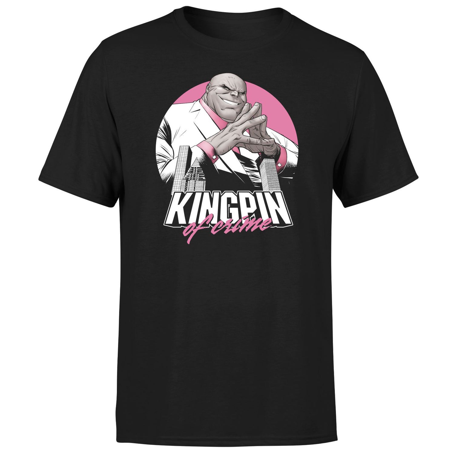 Kingpin Crime City Men's T-Shirt - Black