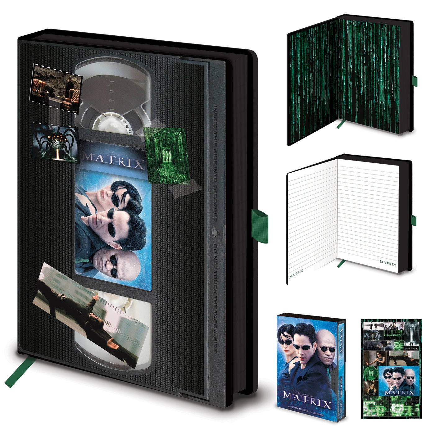 The Matrix VHS A5 Premium Notebook