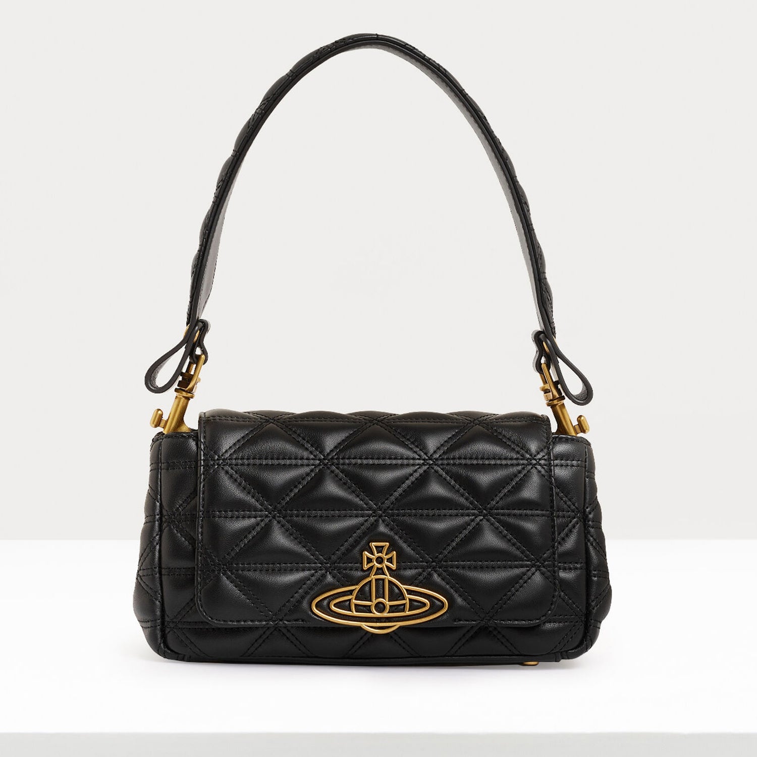 Vivienne Westwood Hazel Small Quilted Leather Handbag