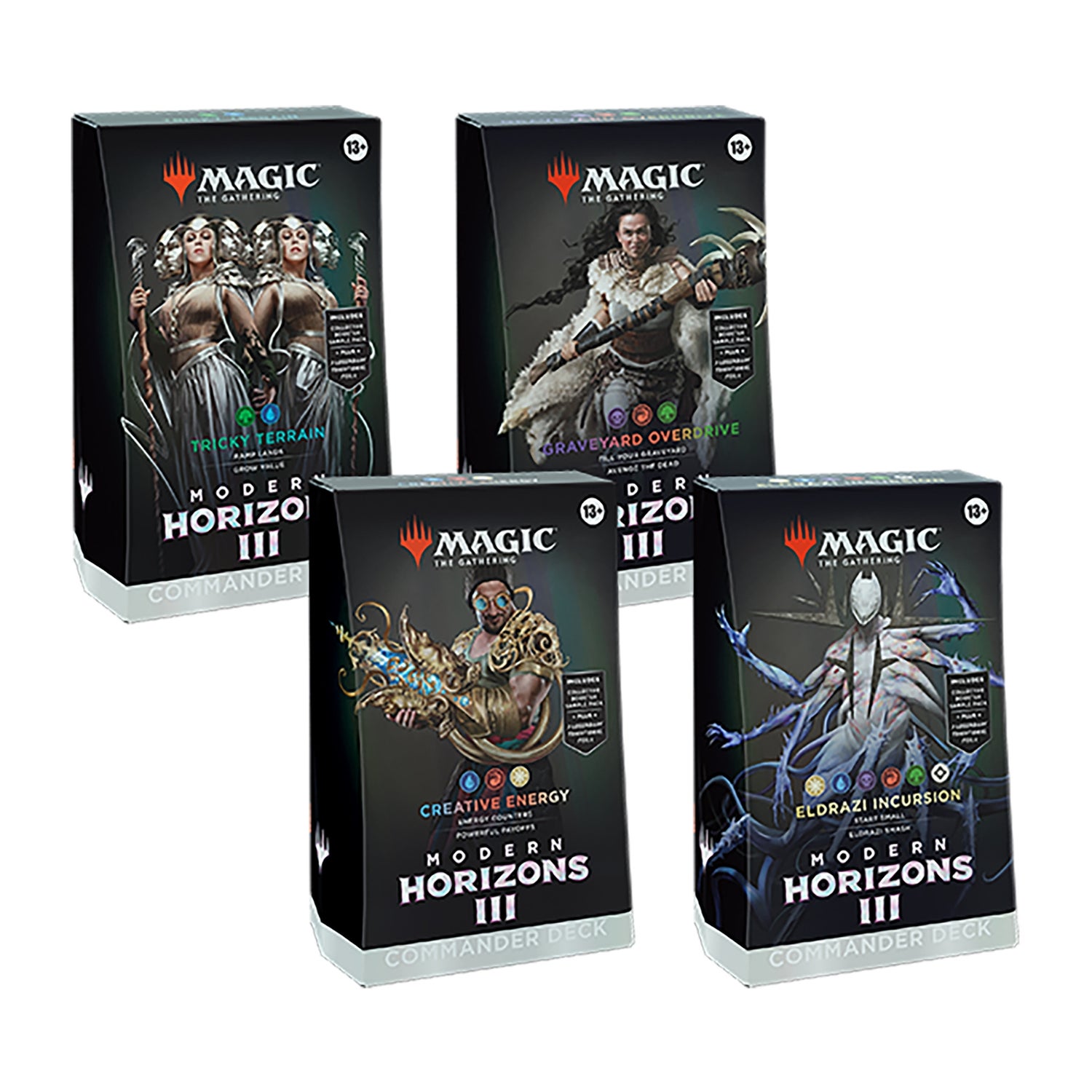 Magic The Gathering Modern Horizons 3 Commander Deck Assortment