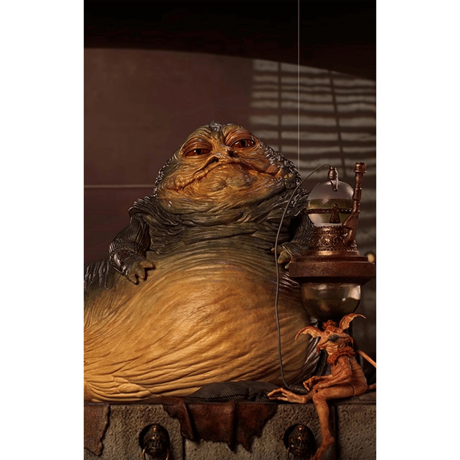 Iron Studios Jabba The Hutt Deluxe Star Wars Art Scale 1/10 Collectible Statue (23cm)