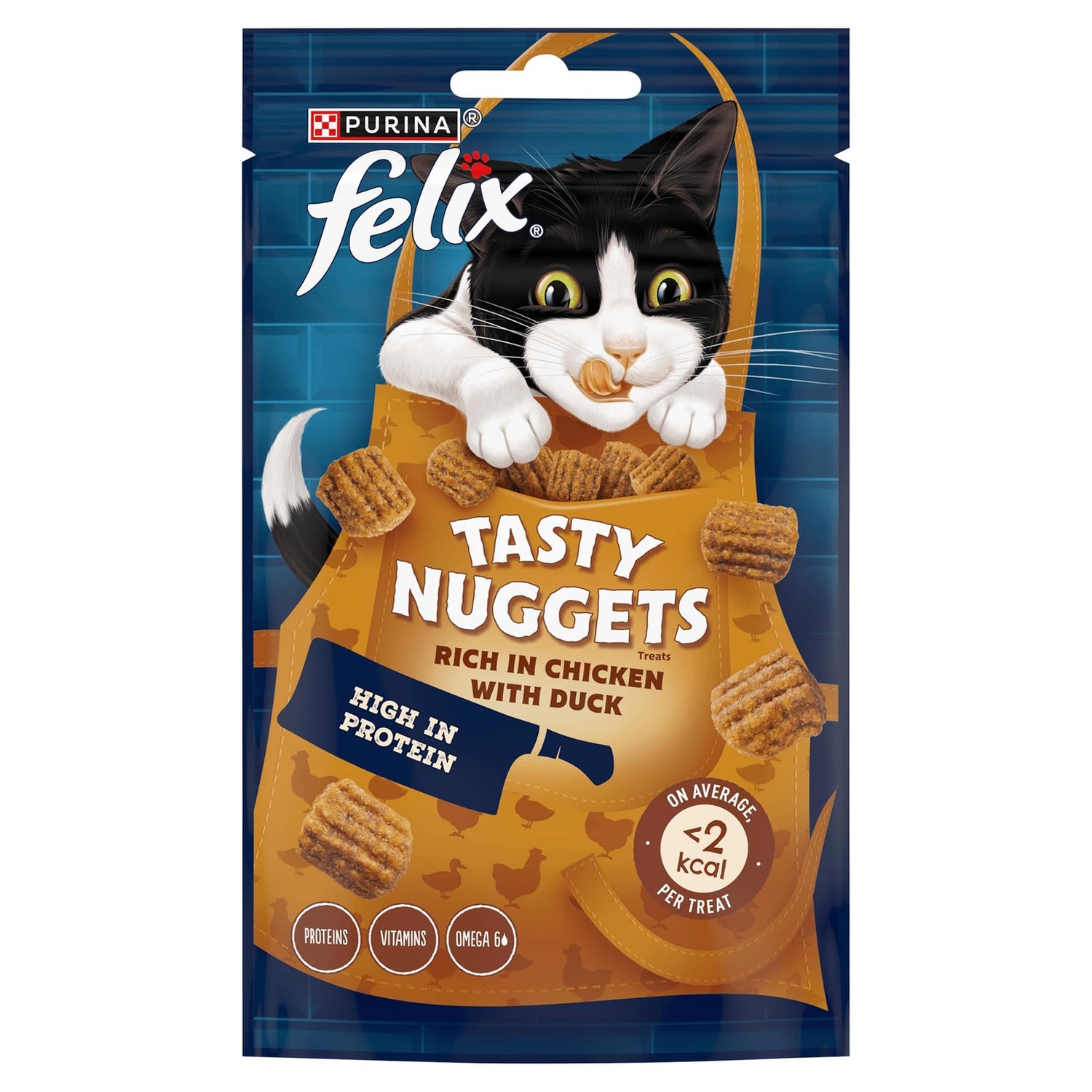 Felix Tasty Nuggets Chicken & Duck Cat Treats 50g