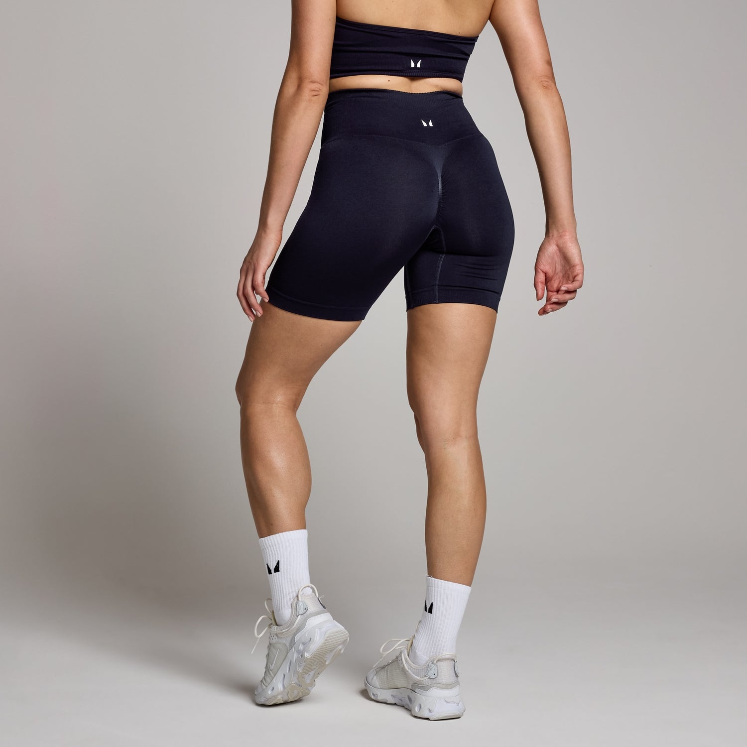 Short effet froncé sans coutures MP Tempo pour femmes – Bleu marine foncé - XS