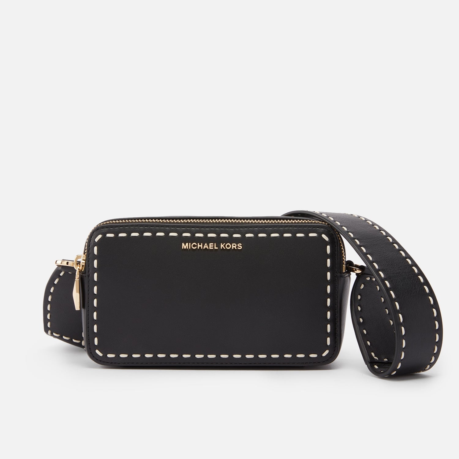 Michael kors small leather camera bag hotsell