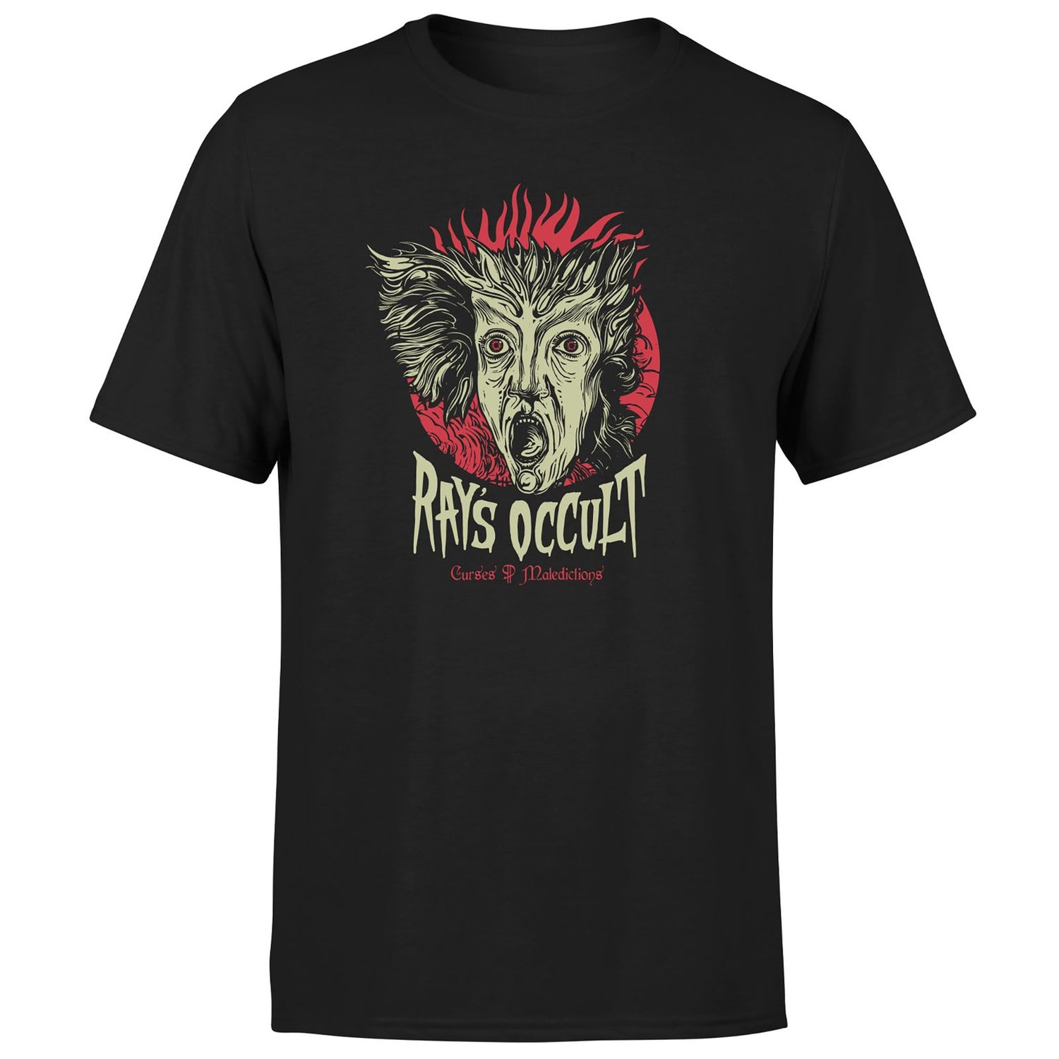 Ghostbusters Ray's Occult Curses And Maledictions Men's T-Shirt - Black