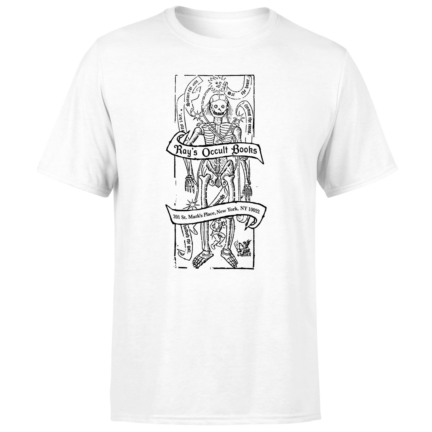 Ghostbusters Ray's Occult Candle Men's T-Shirt - White