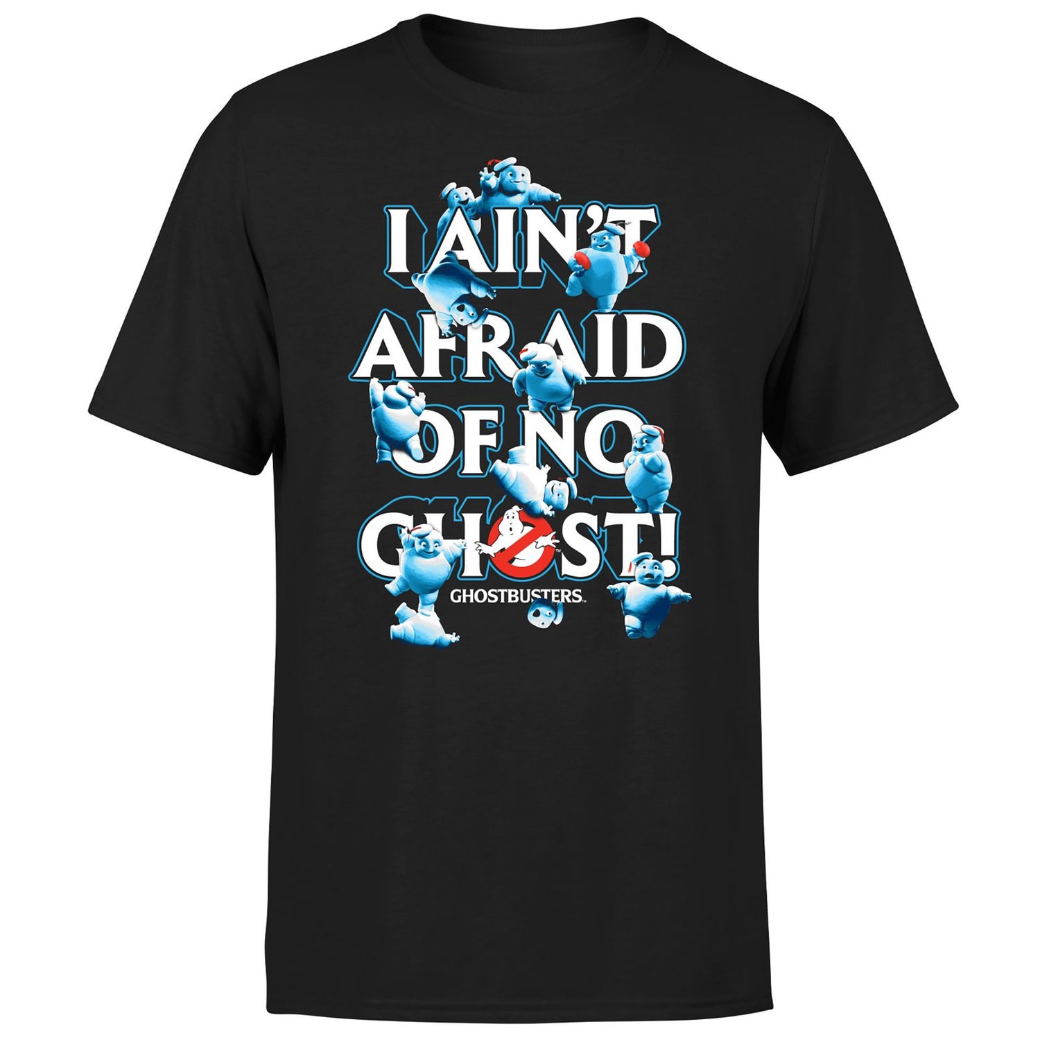 Ghostbusters I Ain't Afraid Of No Ghost Men's T-Shirt - Black