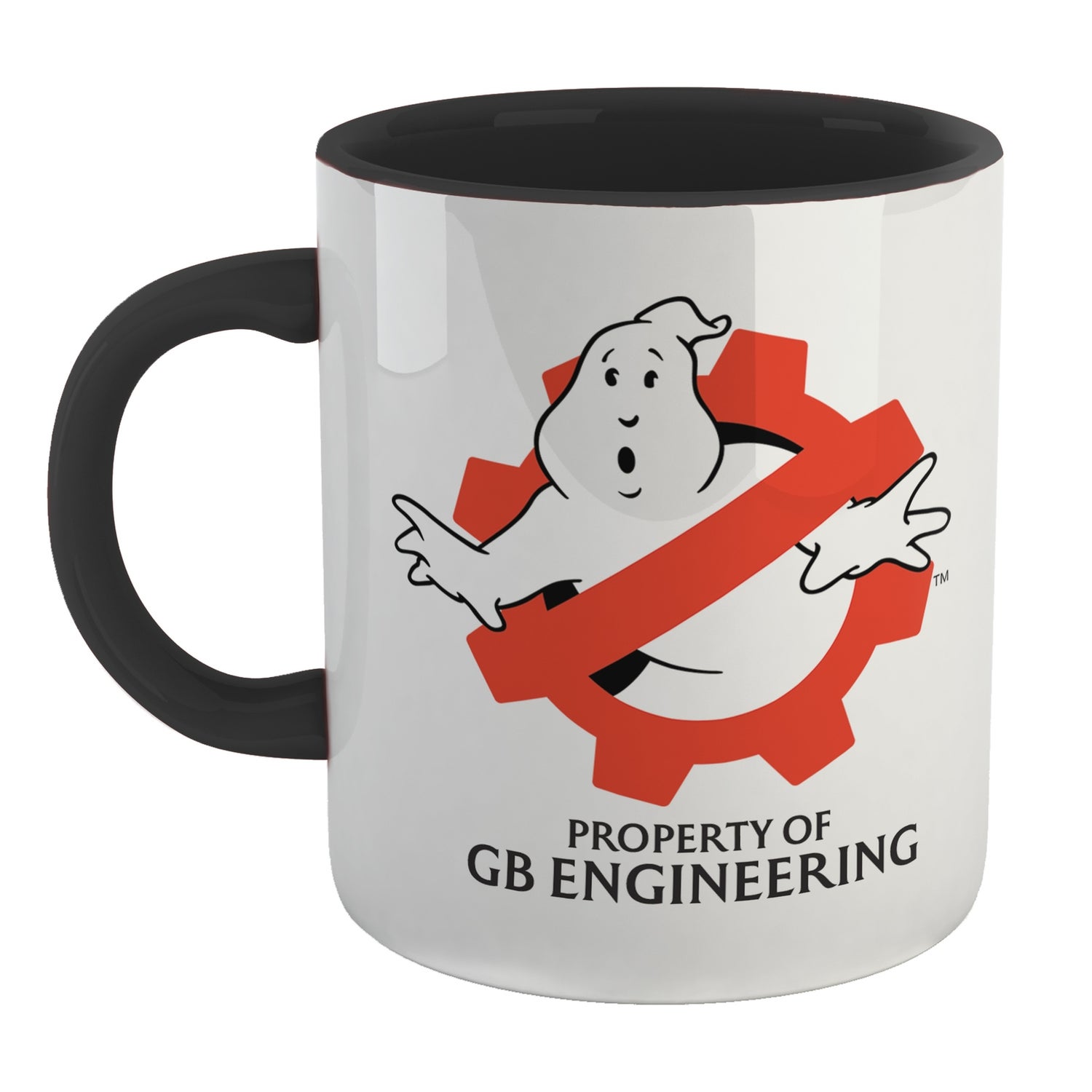 Ghostbusters GB Engineering Mug - Black
