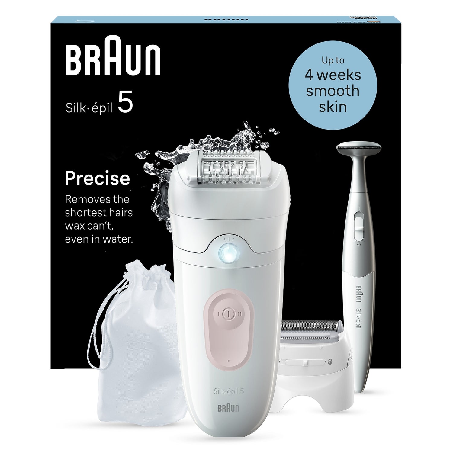 Braun Silk-épil Epilators Series 5 Epilator 5-230 White/Flamingo