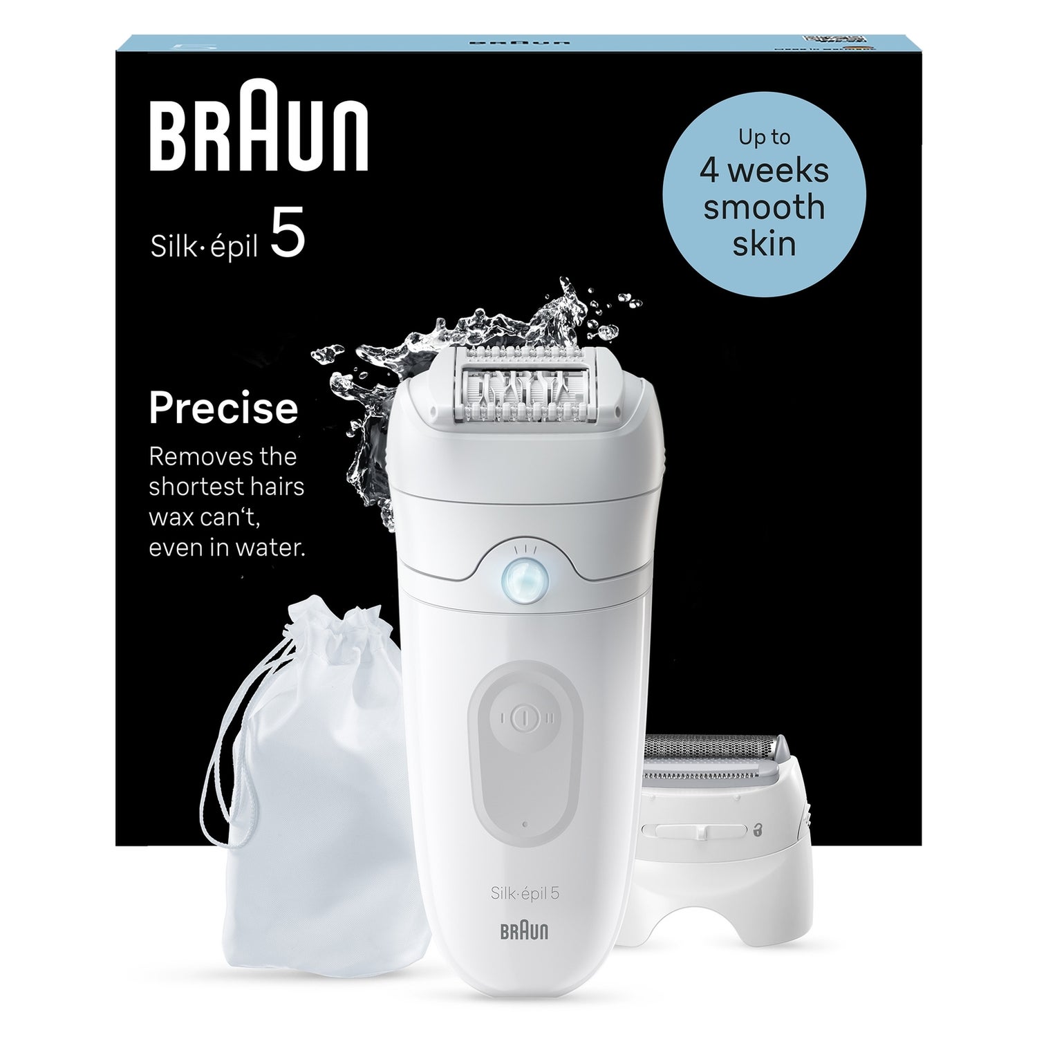 Braun Silk-épil Epilators Series 5 Epilator 5-041 White/Grey