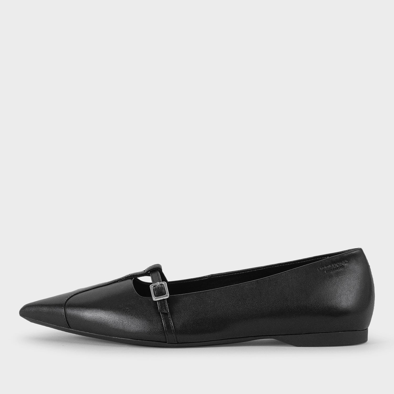 Vagabond Hermine Leather Pointed Flats - UK 3