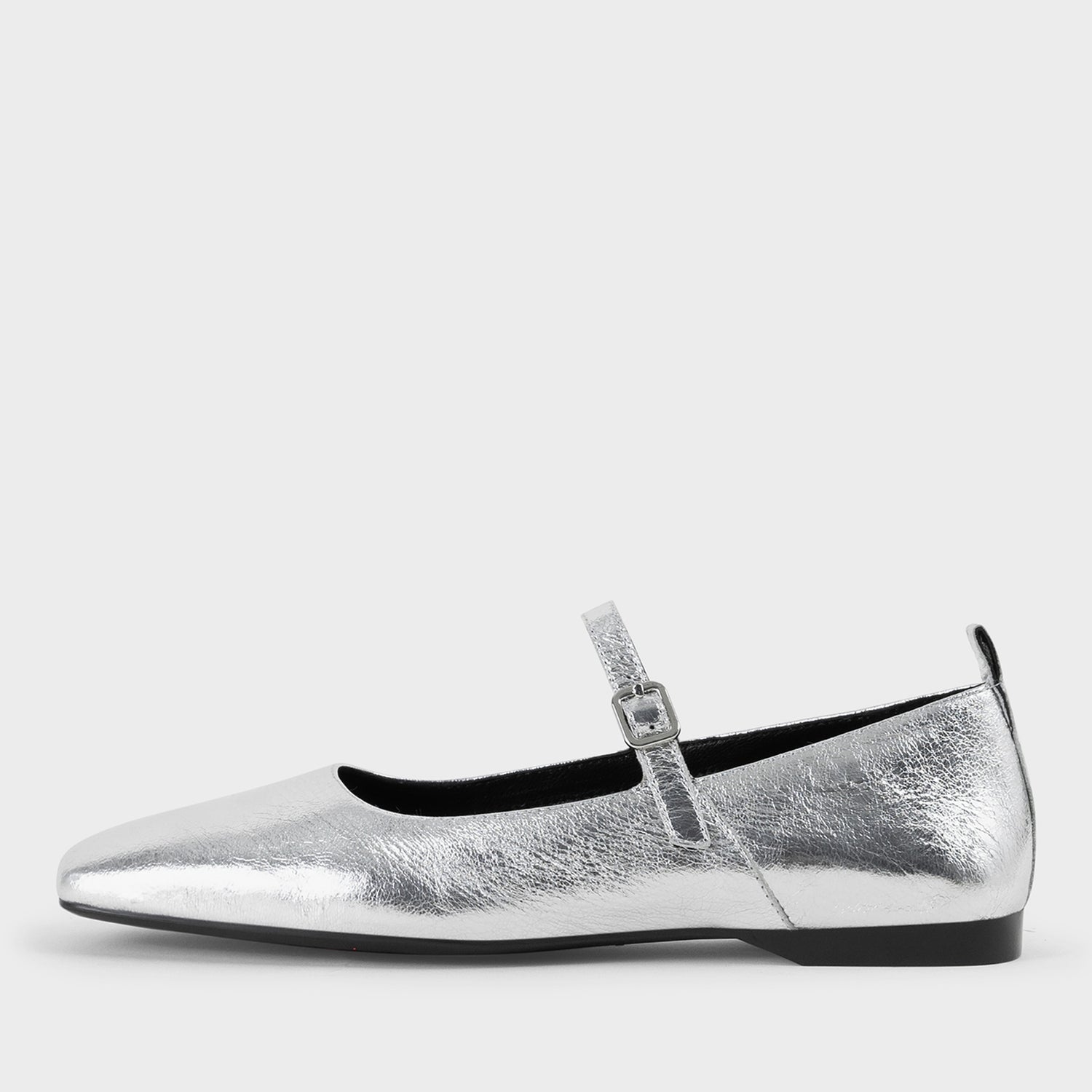Vagabond Delia Leather Mary-Jane Flats - UK 6